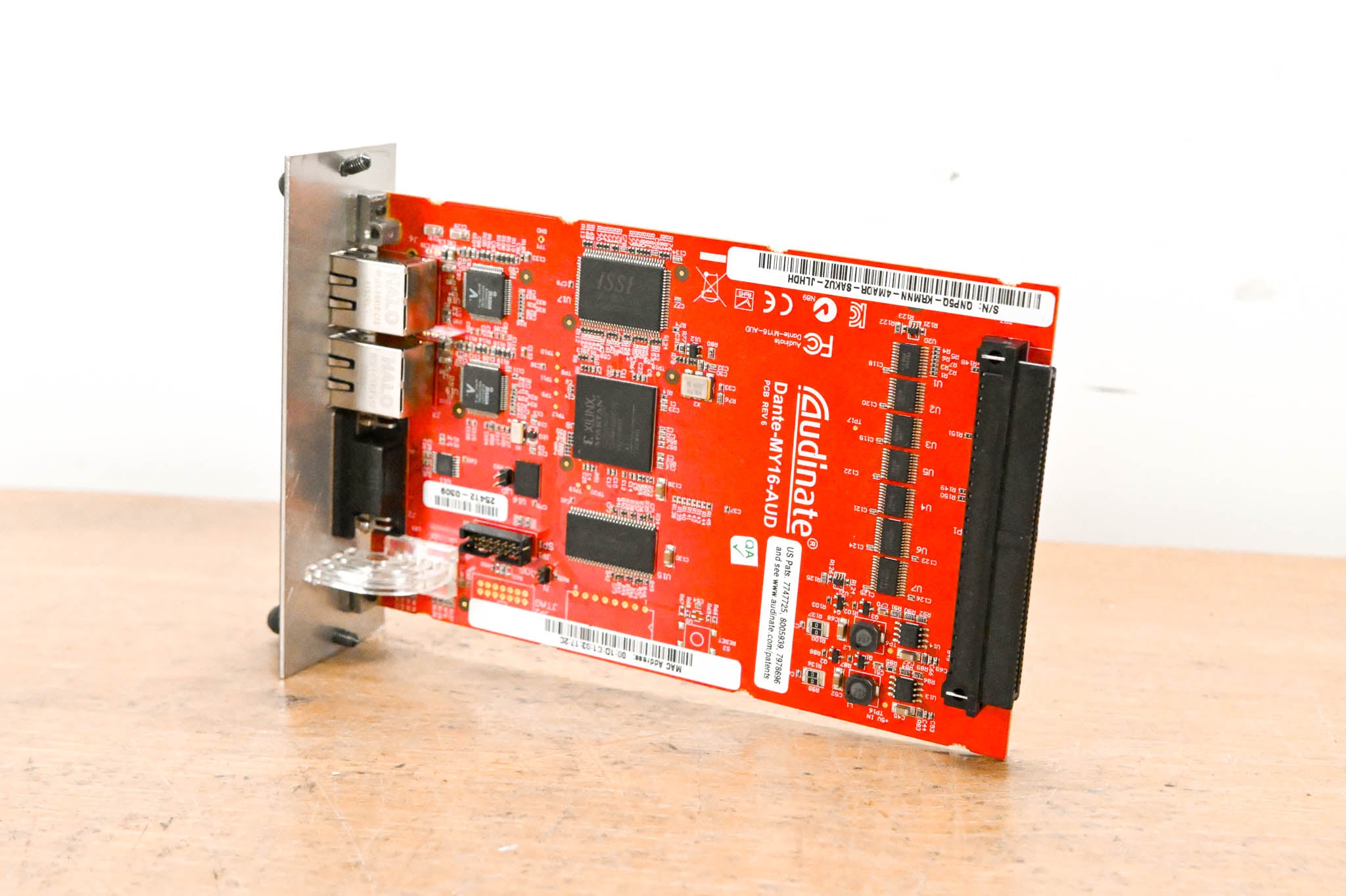 Audinate Dante-MY16-AUD 16-Channel Dante Network I/O Card