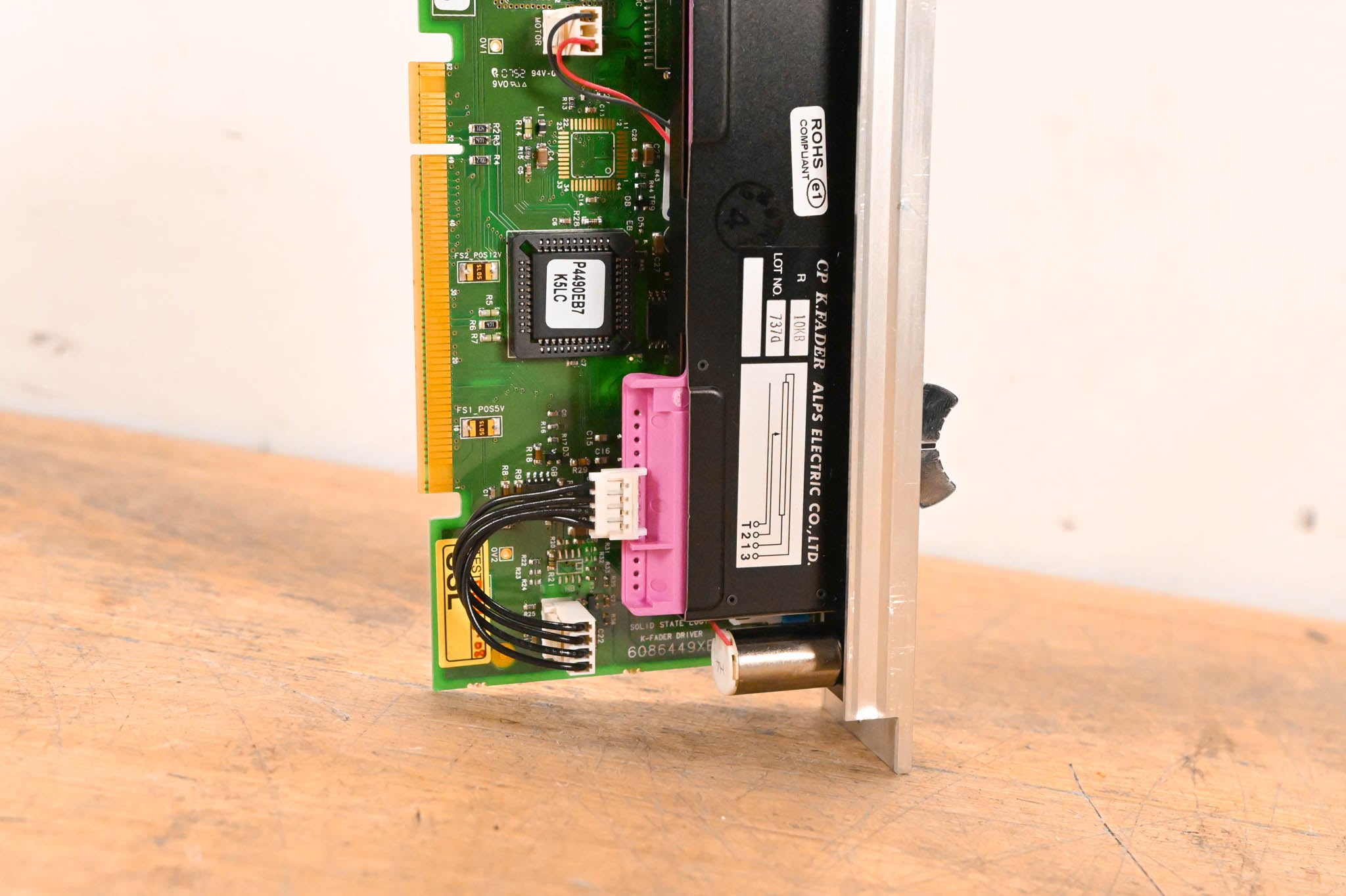 Solid State Logic C300 HD Motorized Fader Module – ALPS K-Fader Assembly