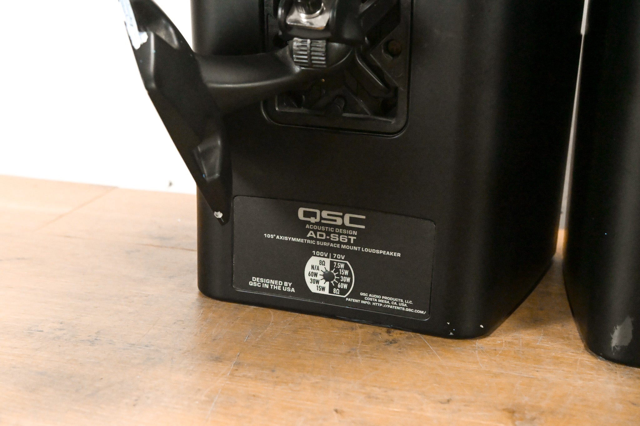 QSC AD-S6T AcousticDesign Series 6.5" 2-Way 150W Loudspeaker (PAIR)