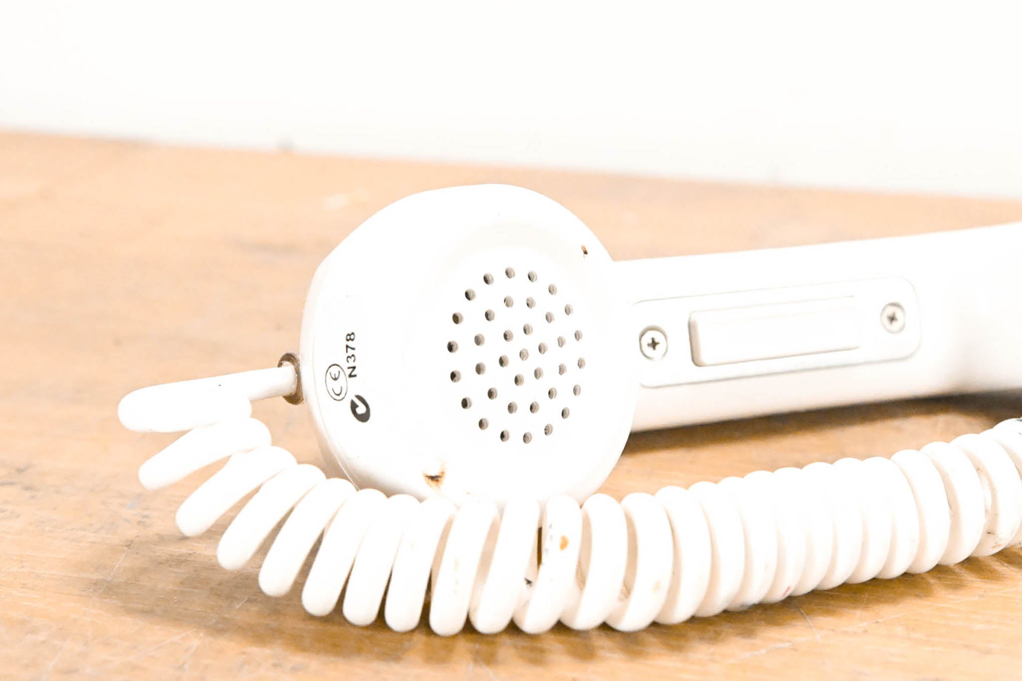 RTS HS-6A Telephone-Style Intercom Handset (White)