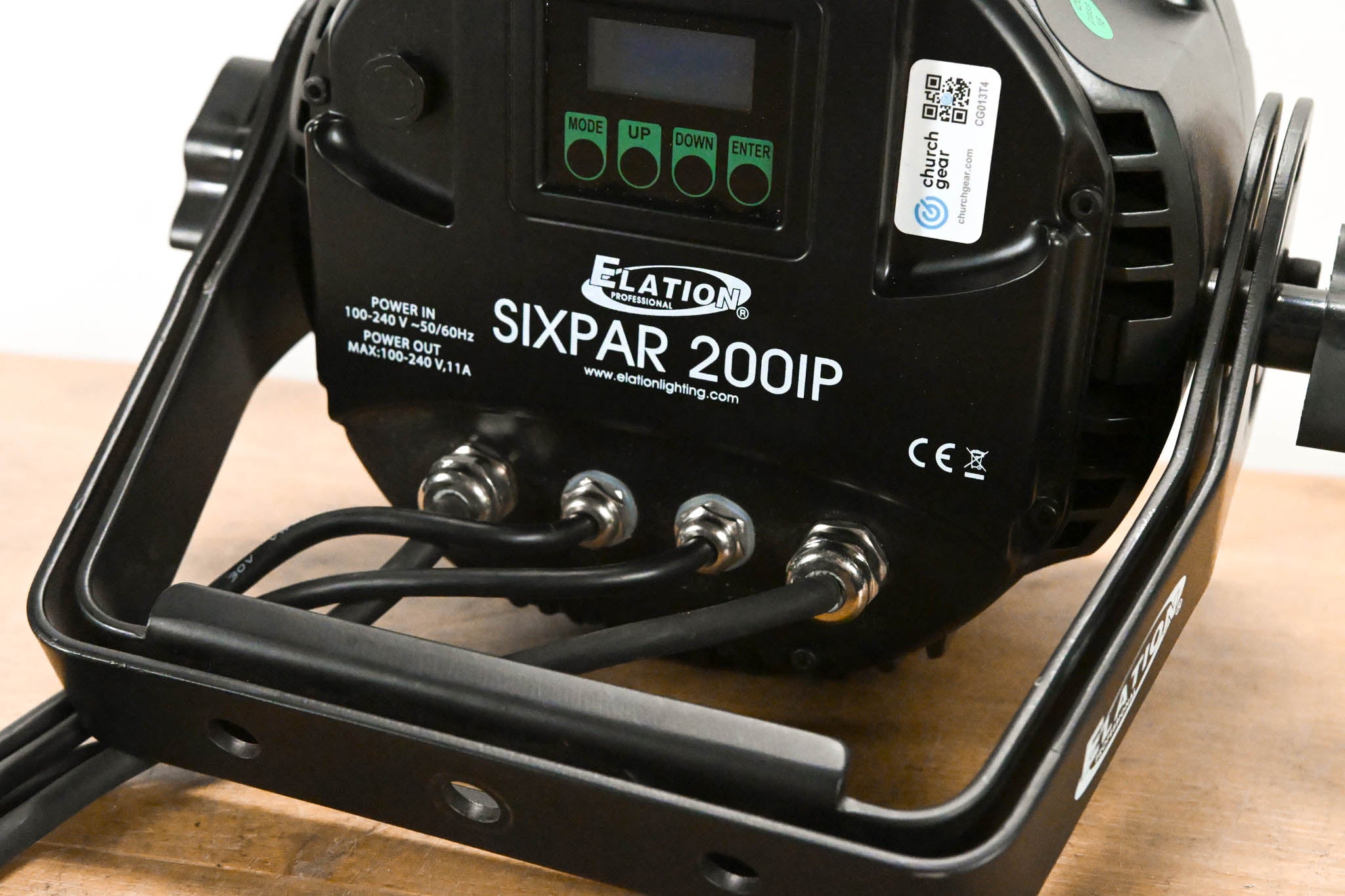 Elation SIXPAR 200IP 12x 12W RGBAW+UV LED IP65 Par Fixture