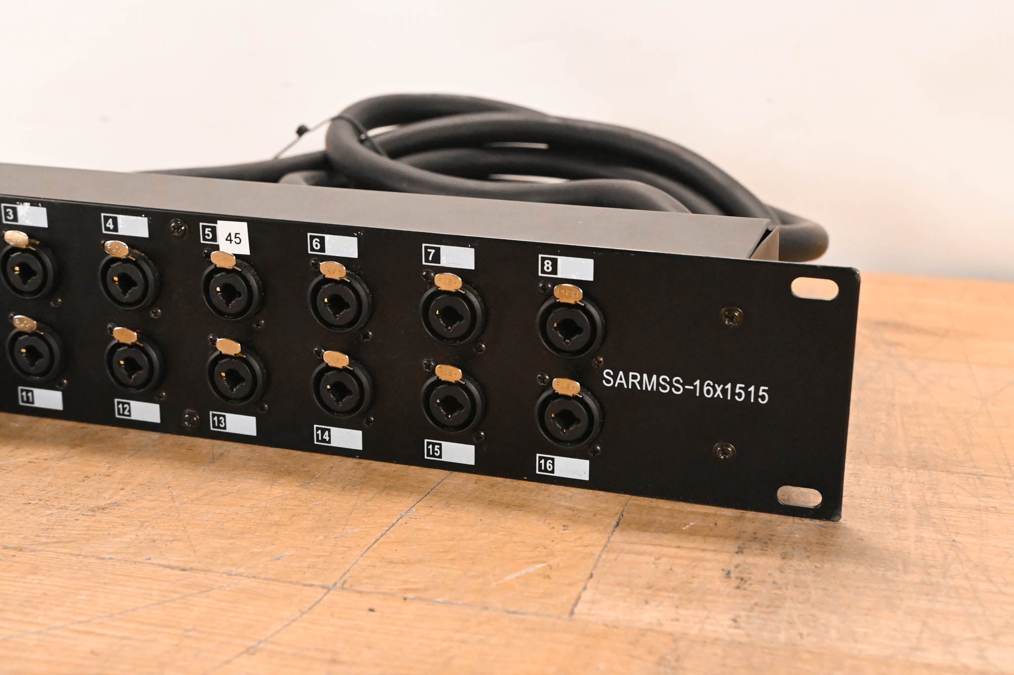 Seismic Audio SARMSS-16X1515 - 16-CH XLR TRS Combo Splitter Snake Cable