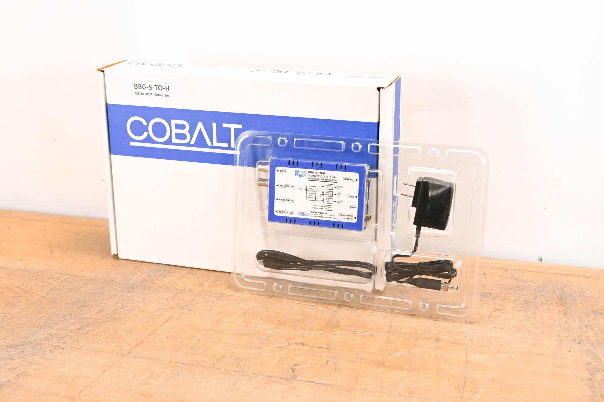 Cobalt BBG-S-TO-H 3G/HD/SD-SDI to HDMI Converter w/ Audio De-Embedder