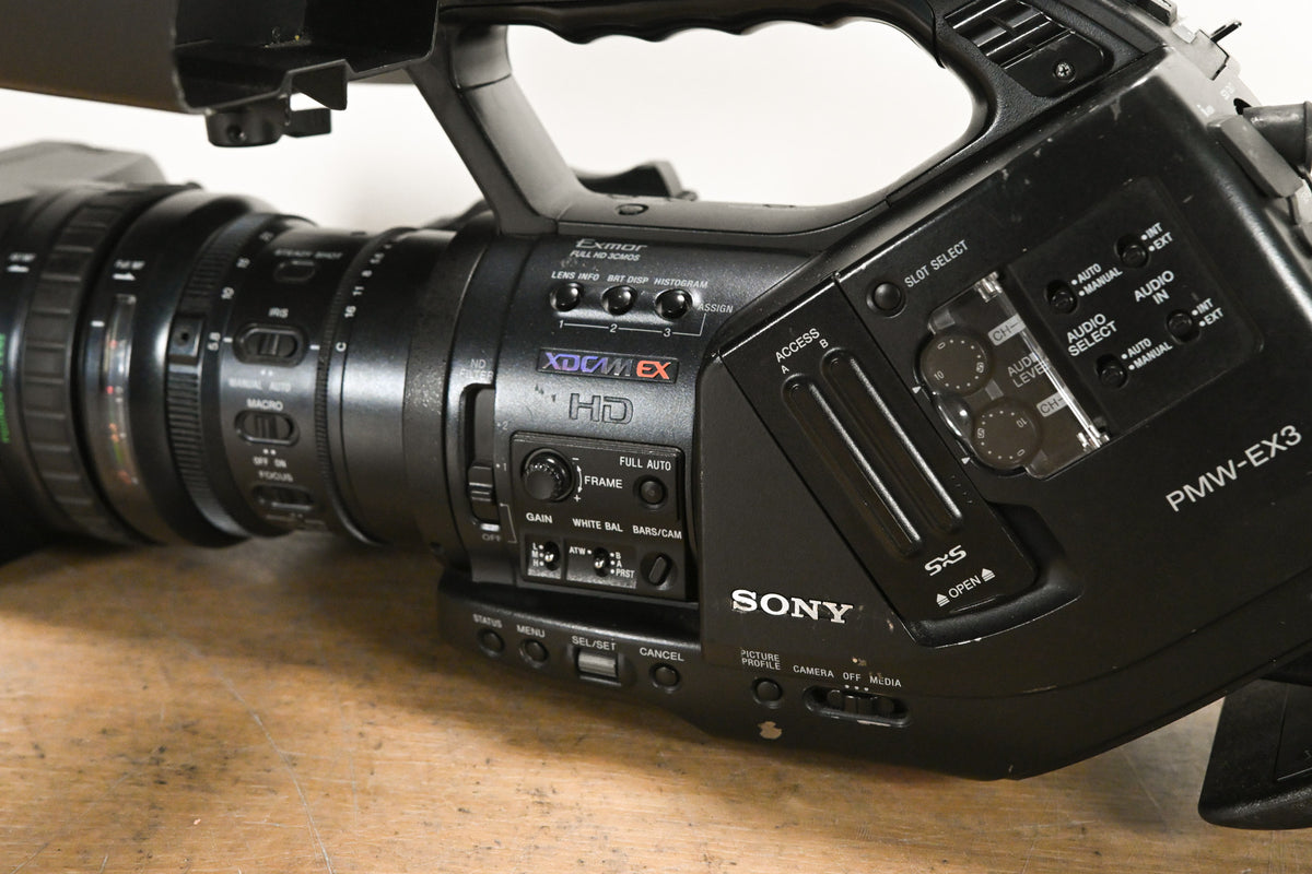 Sony PMW-EX3 XDCAM EX HD Compact Camcorder