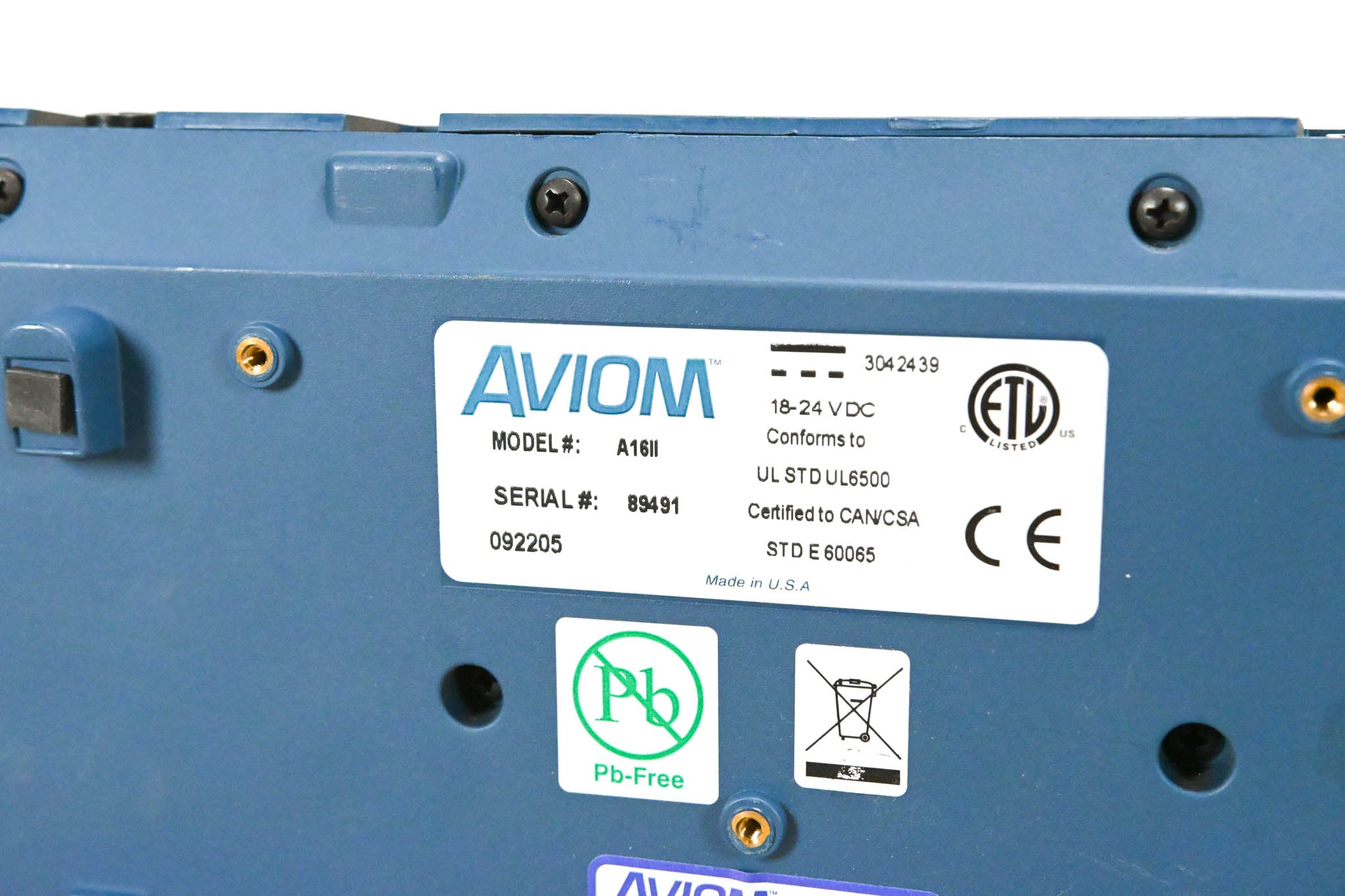 Aviom A-16II Personal Mixer (PAIR)