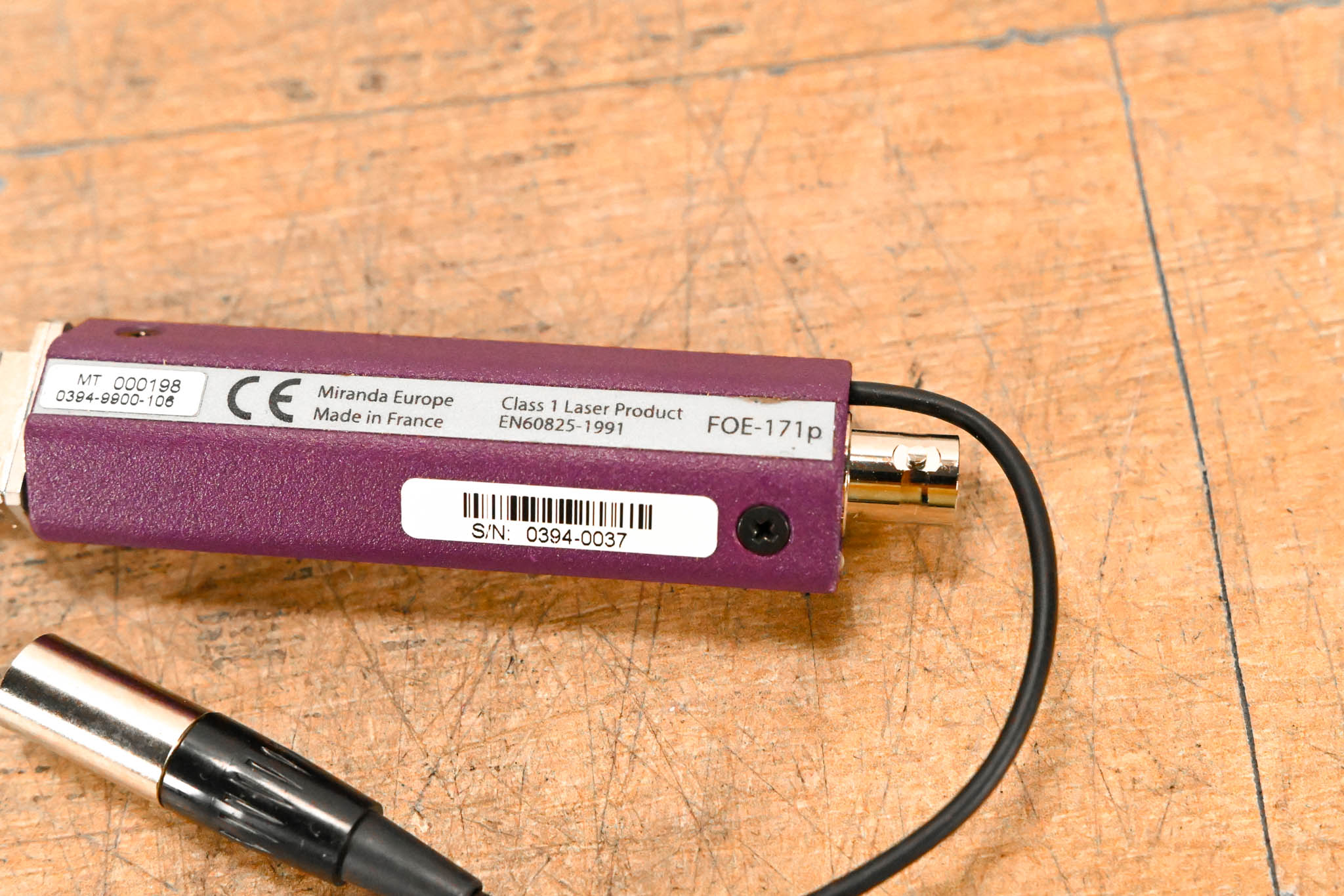 Miranda picoLink FOE-171p Fiber Optic to SD Converter (NO PSU)