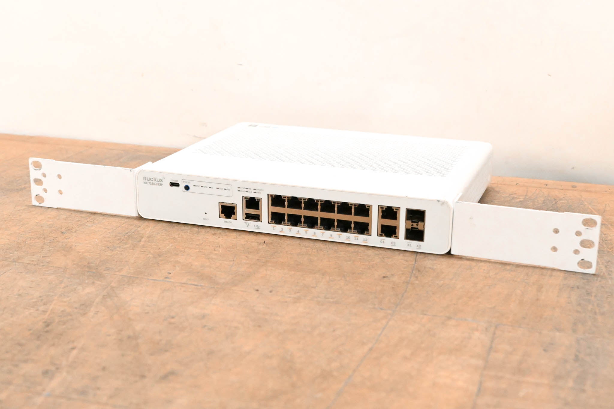 Ruckus ICX 7150-C12P 12-Port PoE Network Switch