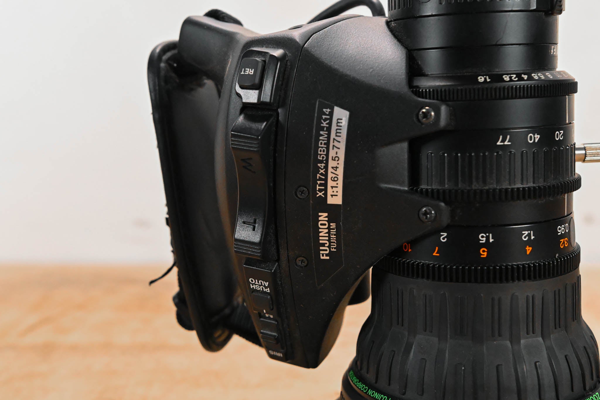 Fujinon XT17x4.5BRM-K14 HD ENG Zoom Lens - 1:1.6/4.5-77mm