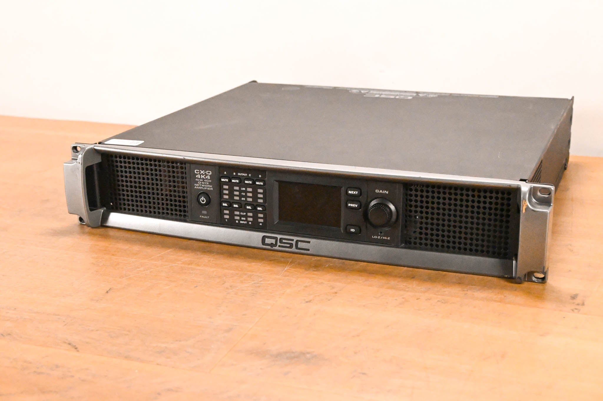 QSC CX-Q 4K4 4-Channel Network Power Amplifier for the Q-SYS Platform