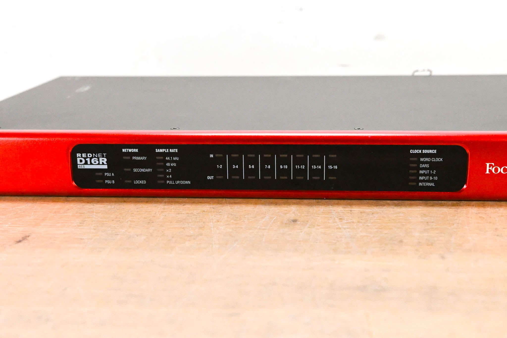 Focusrite RedNet D16R 16-CH RedNet AES3 Interface for Dante Networks