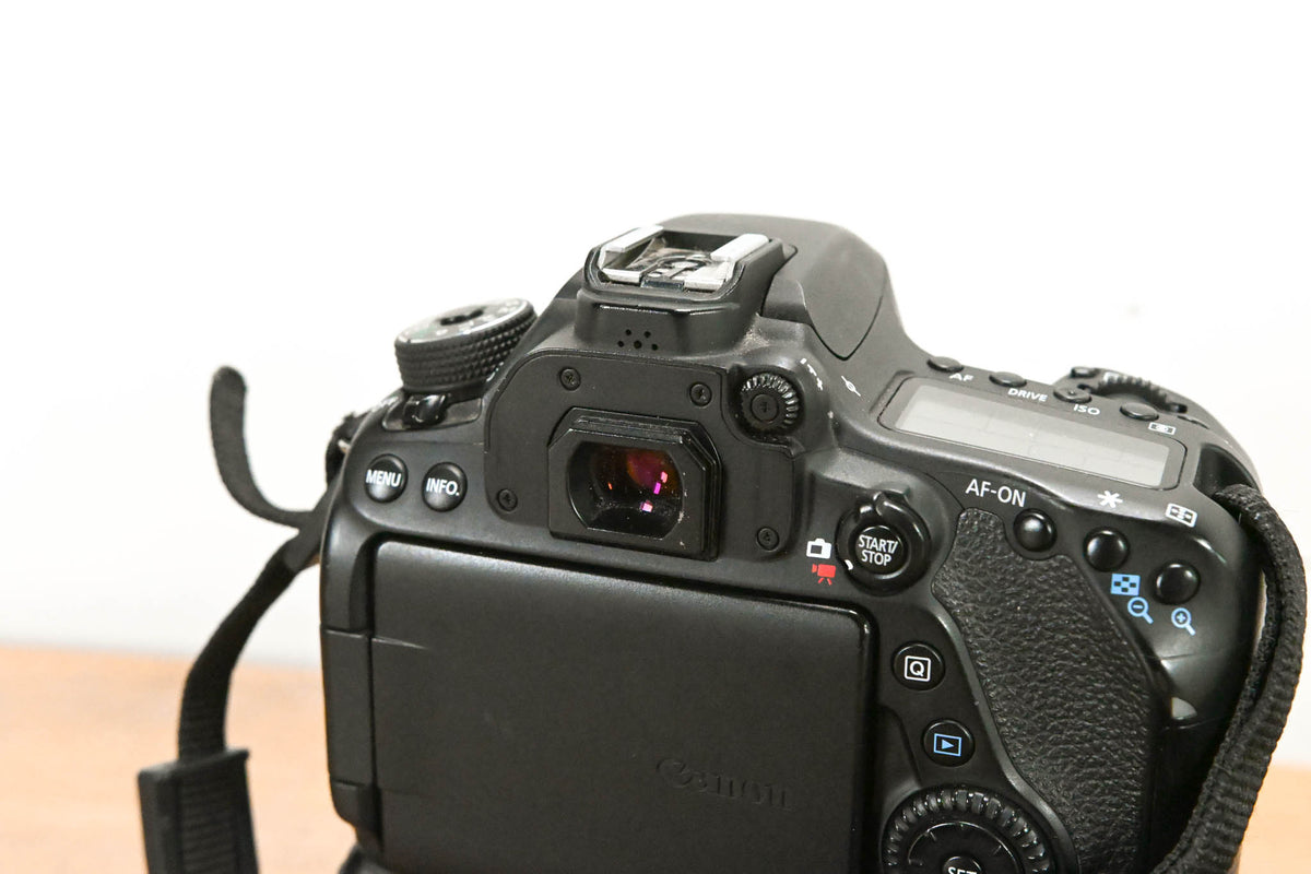 Canon EOS 80D DSLR Camera Body w/ Battery Grip