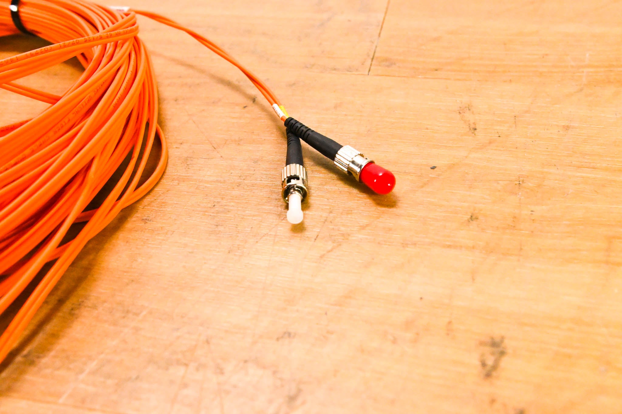 Tripp Lite ST-ST Duplex OM1 62.5/125 Multimode Fiber Cable - 100'