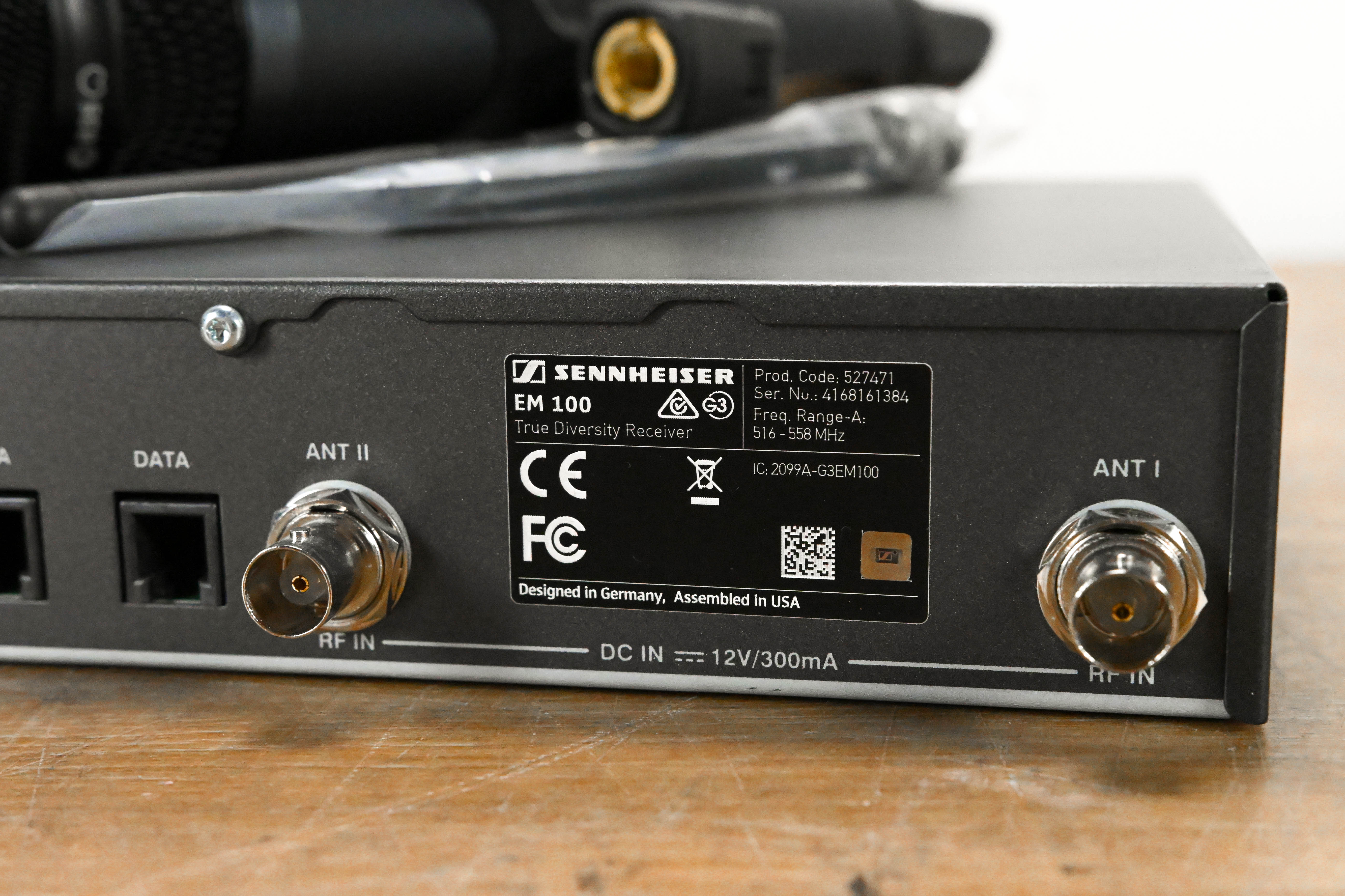 Sennheiser ew 100 G3 Handheld Wireless System A Range - NO POWER SUPPLY