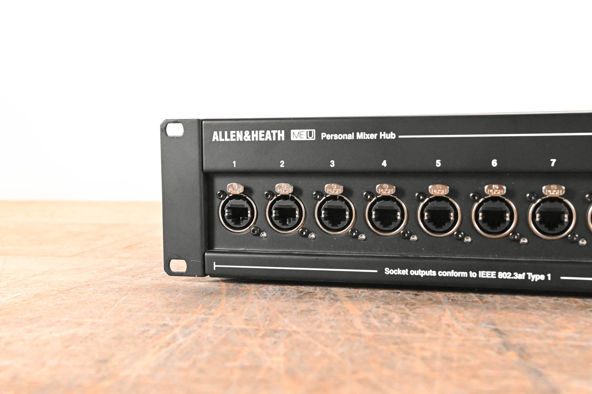 Allen & Heath ME-U 10-Port PoE Monitor Hub for ME-1 Personal Mixers