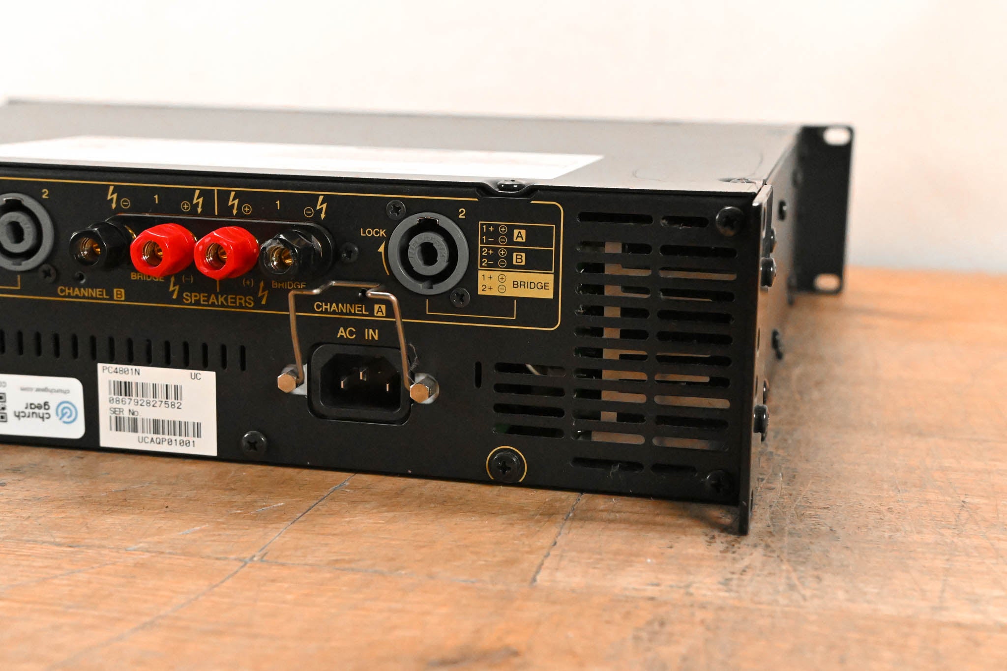 Yamaha PC4801N 2-Channel 475W Power Amplifier CG01SKC