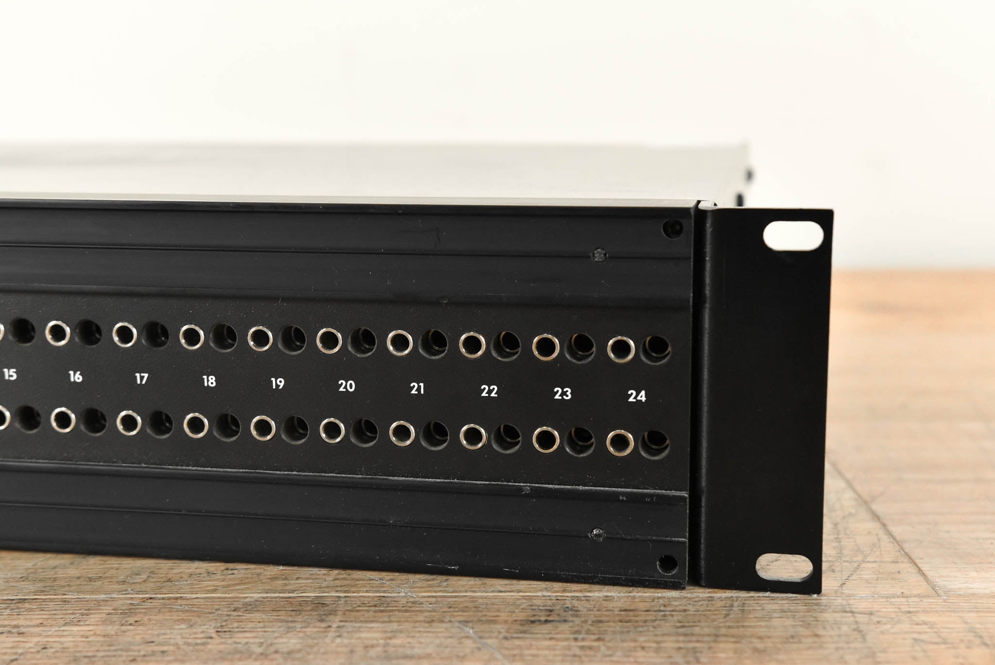 AVP JR-48N 2RU Patch Panel with 24 Send/Receive Circuit Pairs