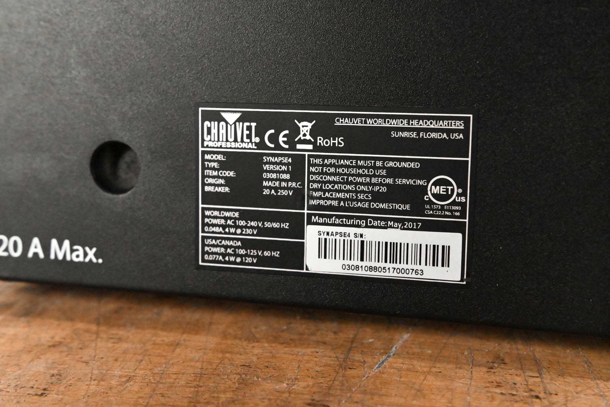 Chauvet Synapse 4 Intelligent DMX Relay Pack