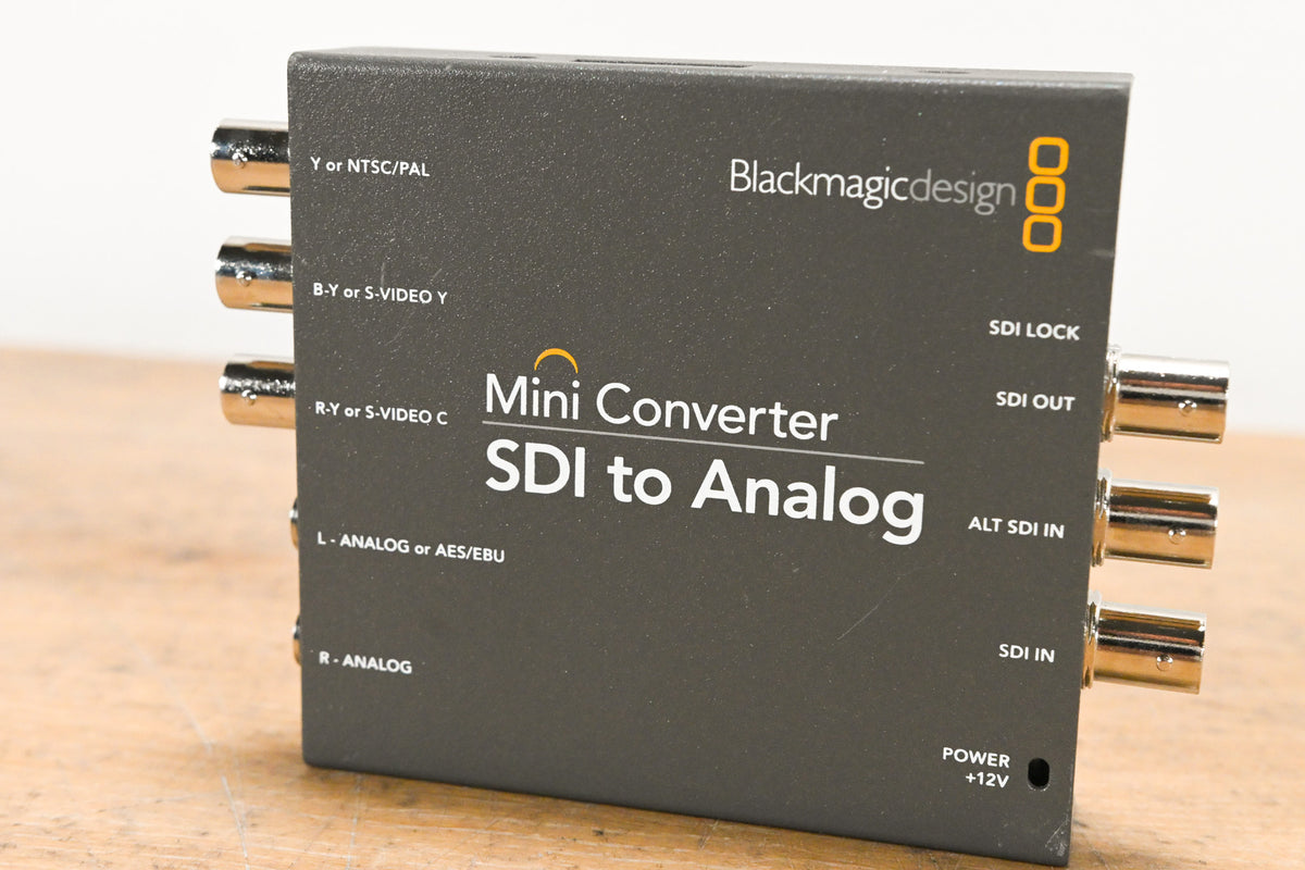 Blackmagic Design Mini Converter SDI to Analog (NO POWER SUPPLY)