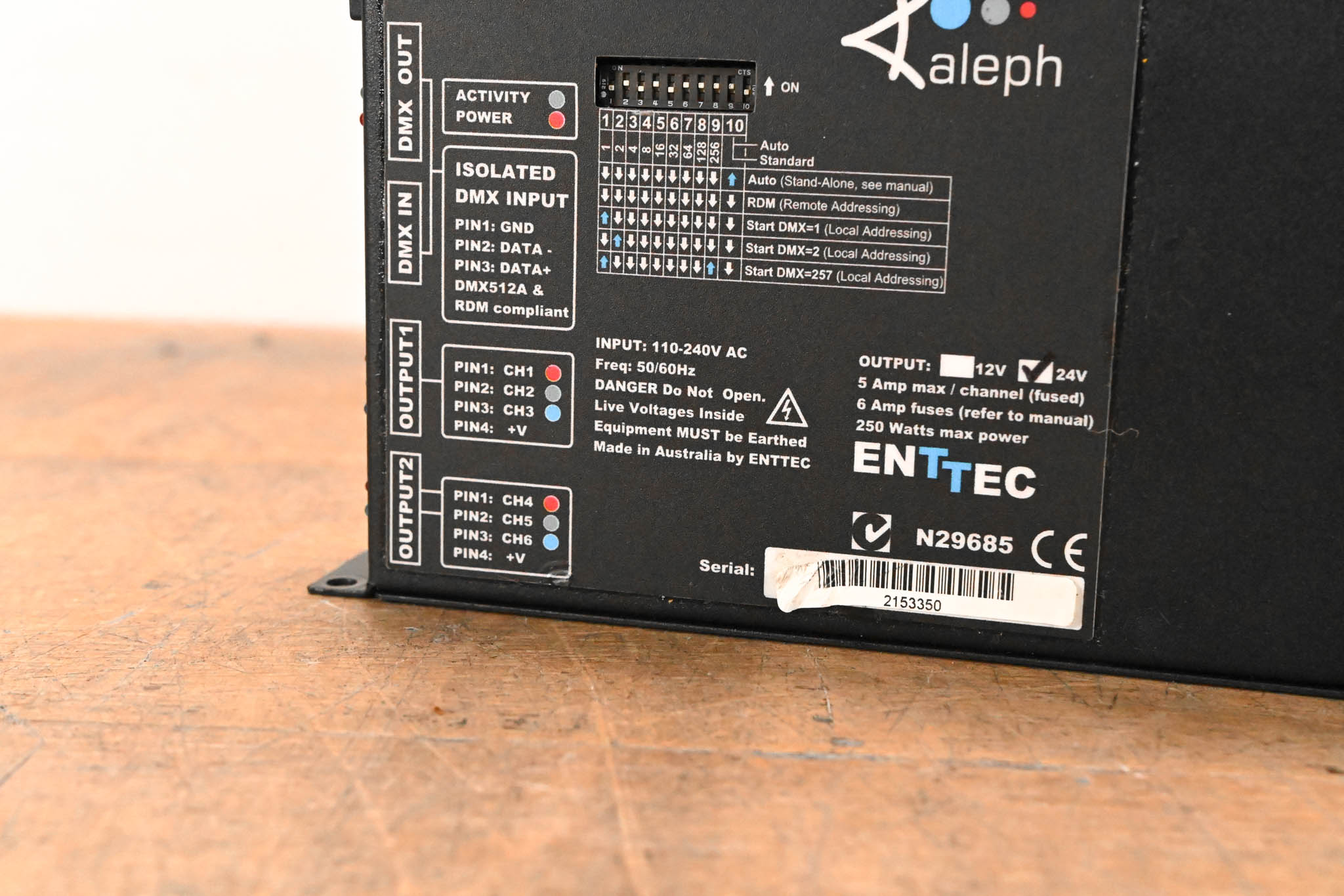 Enttec Aleph 1 CV LED Tape Driver