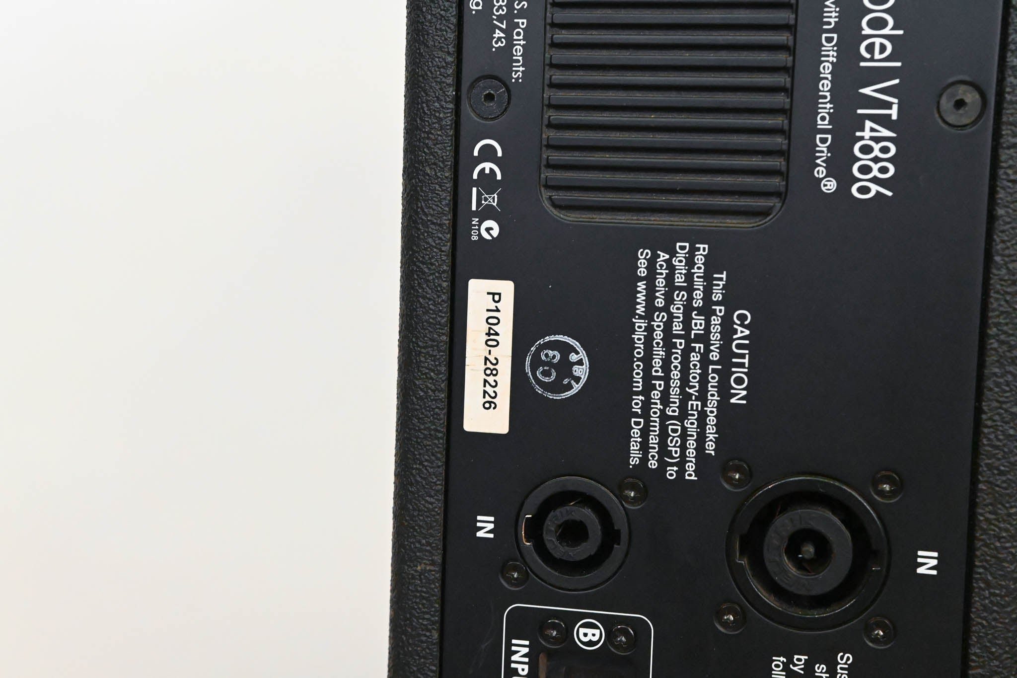 JBL VT4886 Dual 6.5" Passive Compact Line Array Loudspeakers (PAIR)