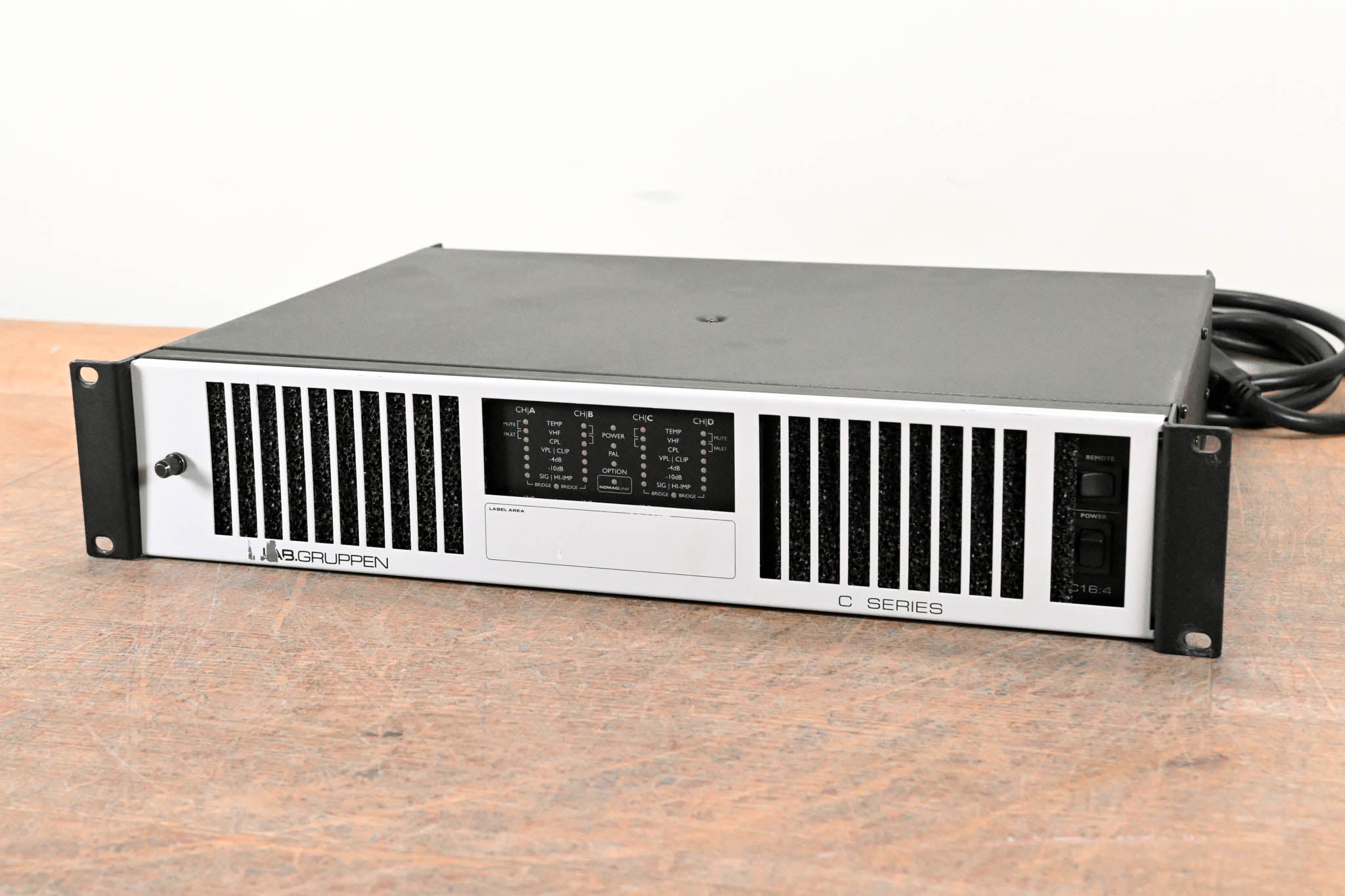 Lab Gruppen C 16:4 1600W Four-Channel Power Amplifier