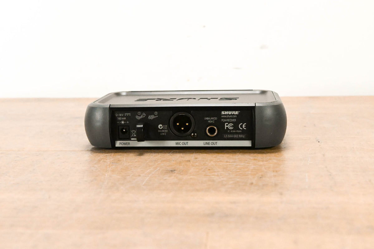Shure PGX14 Wireless Bodypack System - L5 Band: 644-662 MHz