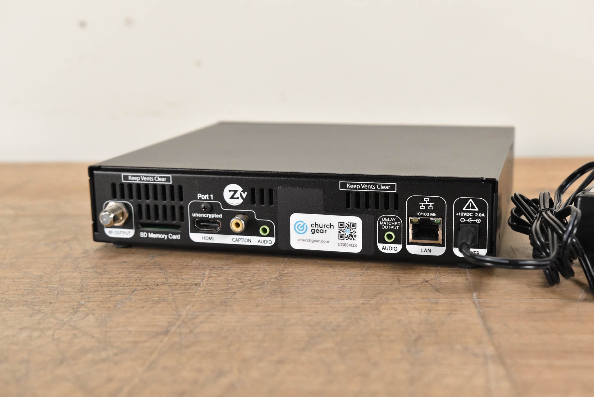 ZeeVee ZvPro810i HD Video Encoder / QAM Modulator