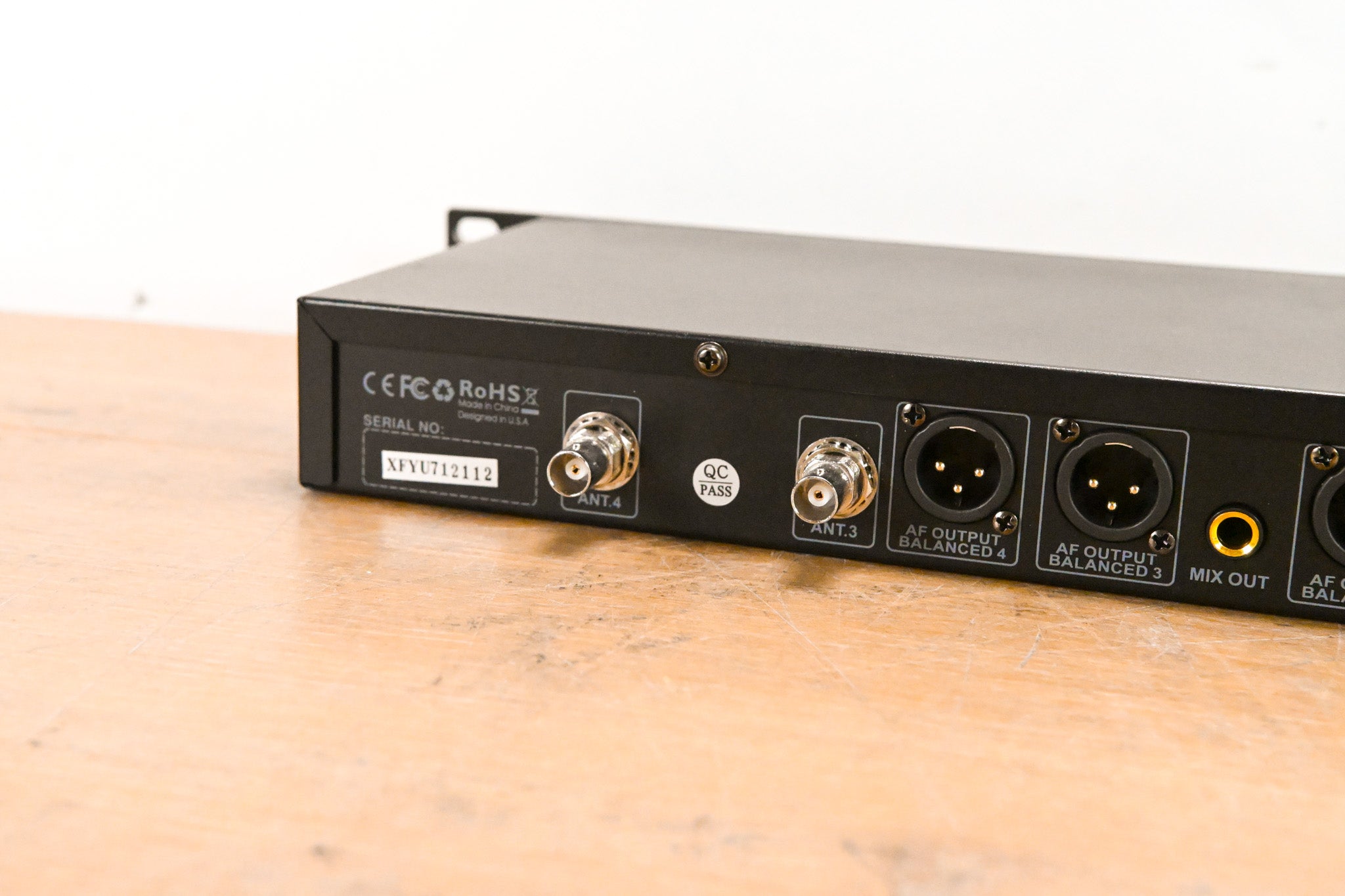 Phenyx Pro PWR-7000 4-CH Wireless Receiver for PTU-7000 System (NO PSU)