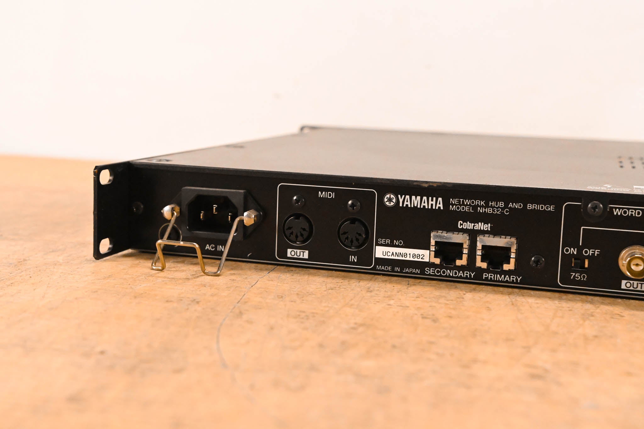Yamaha NHB32-C CobraNet Network Hub and Bridge