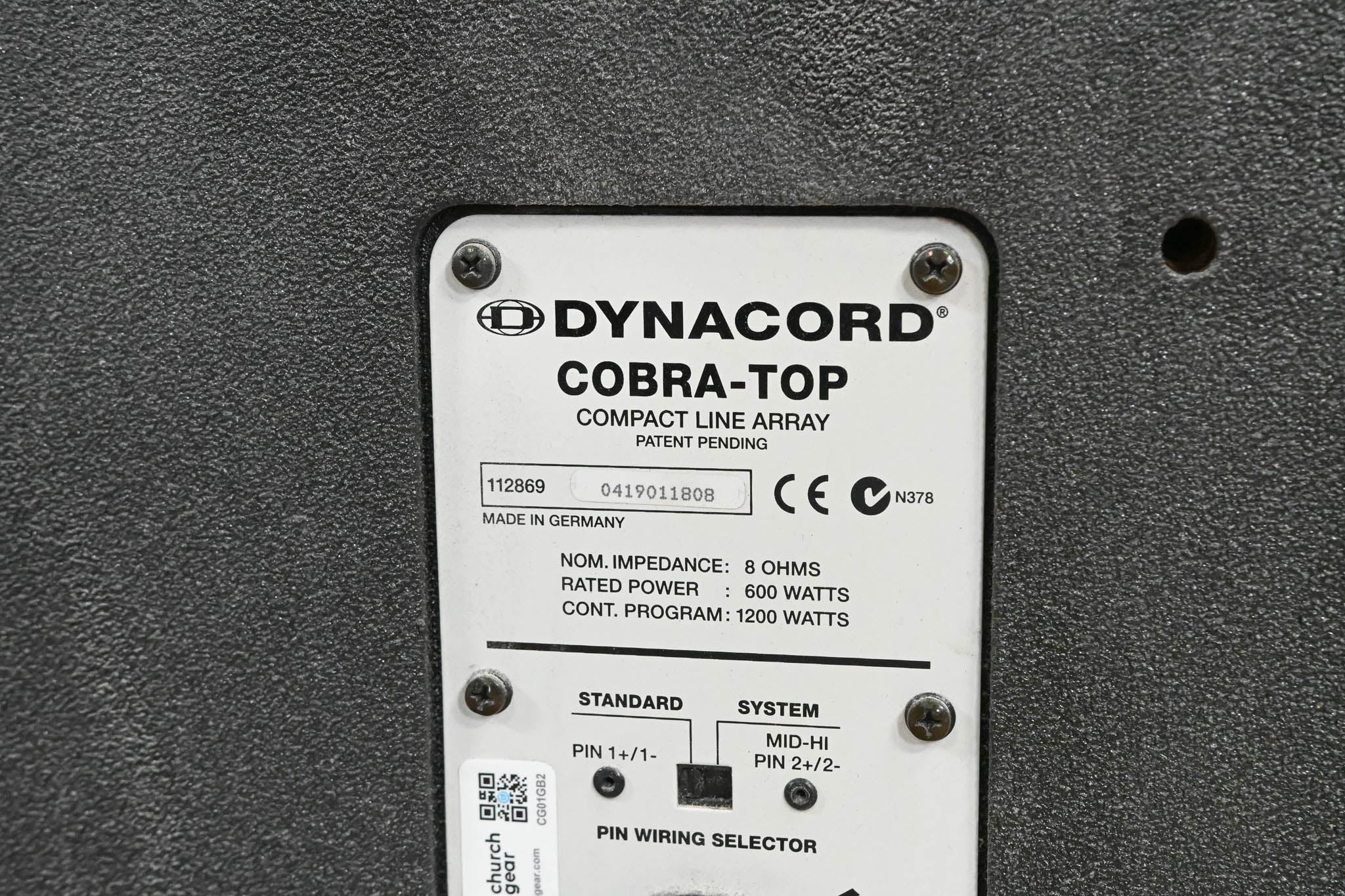 Dynacord COBRA-TOP 3-Way Compact Line Array System