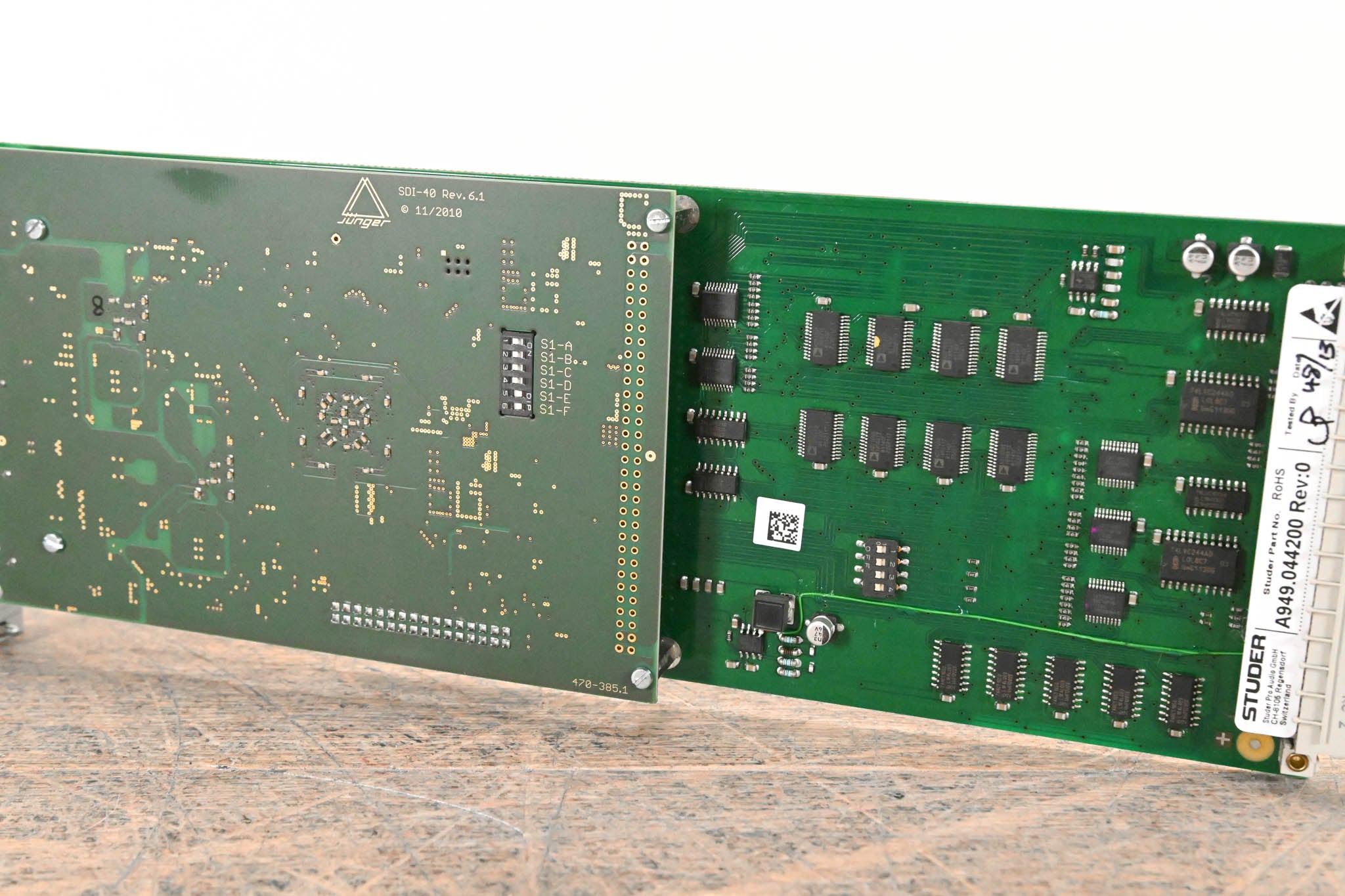 Studer 8-Channel SDI I/O Card for D21m Modular I/O System