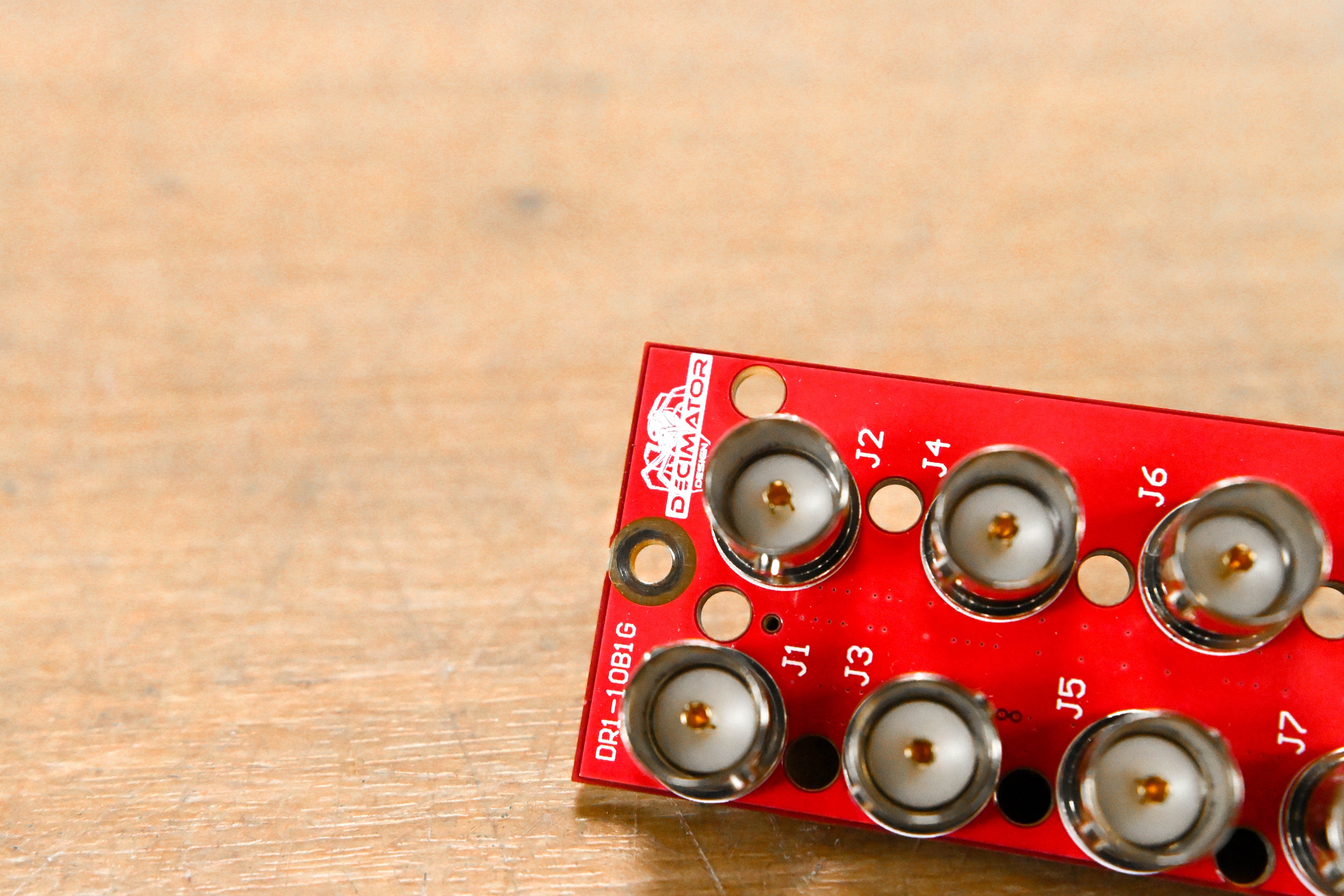 Decimator Design DR1-10B1G BNC Rear I/O Module