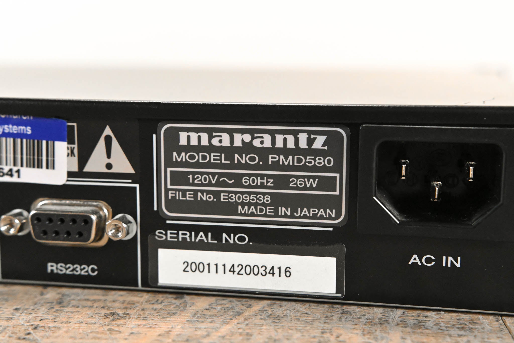 Marantz PMD580 Network Solid State Audio Recorder