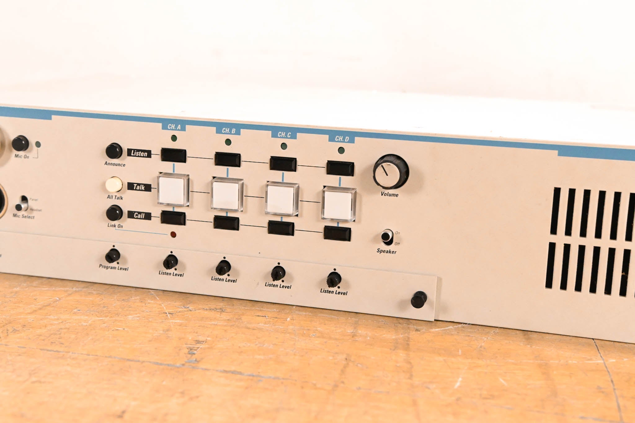 Clear-Com MS-440 4-Channel Intercom Main Station
