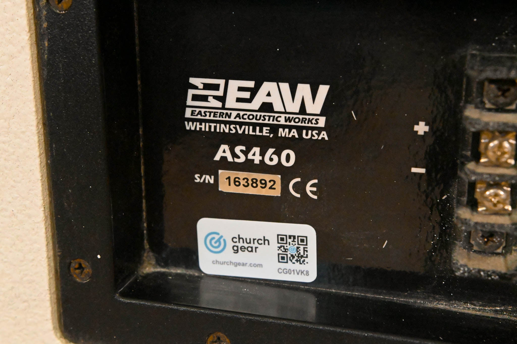 EAW AS460 2-Way Passive Mid/High Loudspeaker