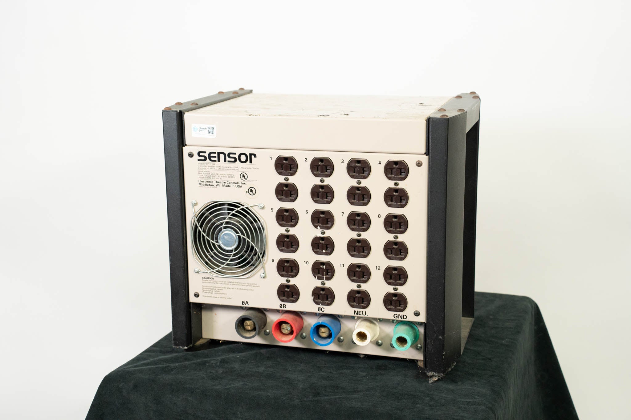 ETC SP-1220A Sensor Dimmer Rack with one D20 Module & three AFM Modules