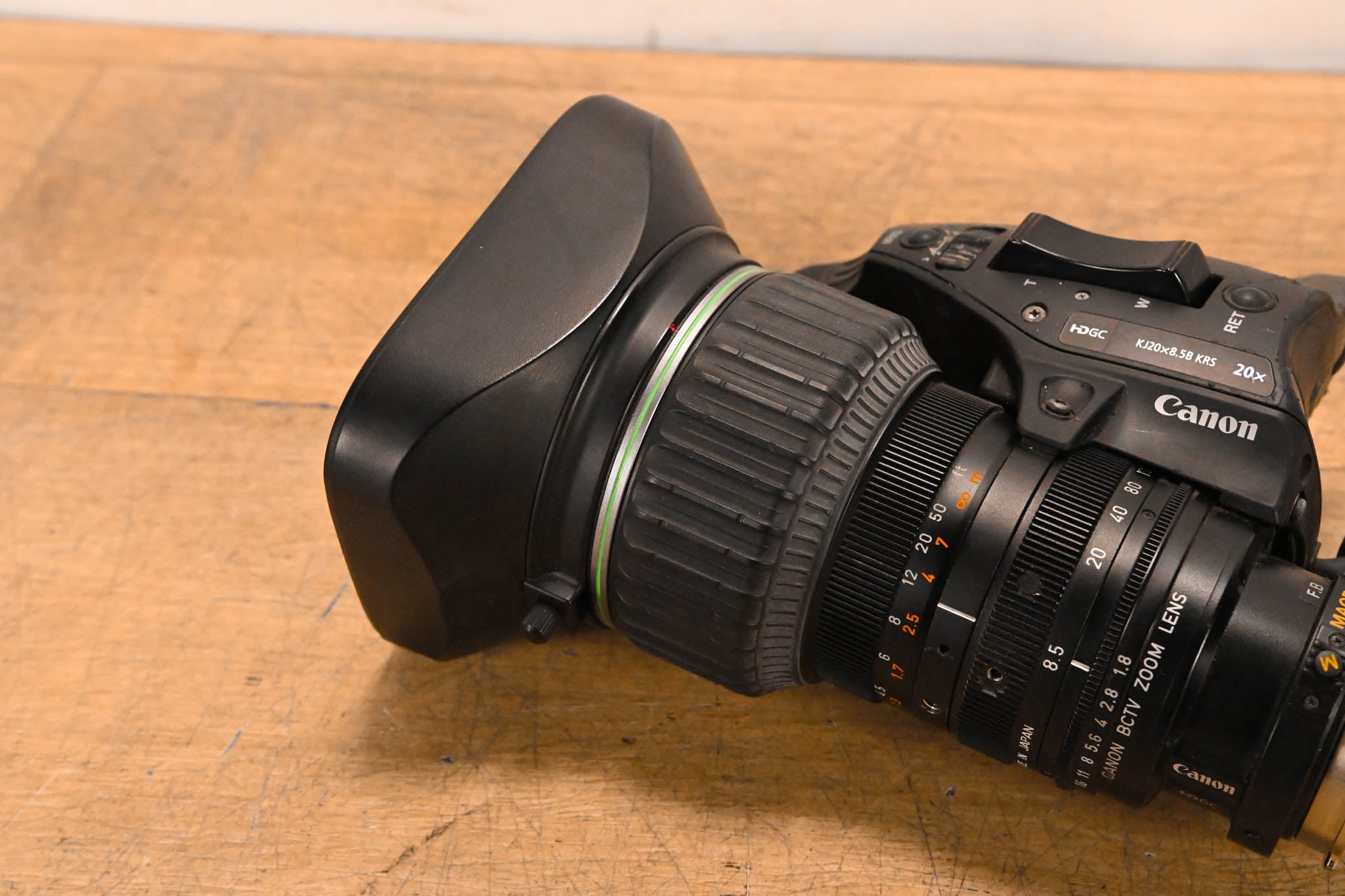 Canon KJ20x8.5B KRS HDgc 20x 2/3" ENG High Definition Telephoto Lens