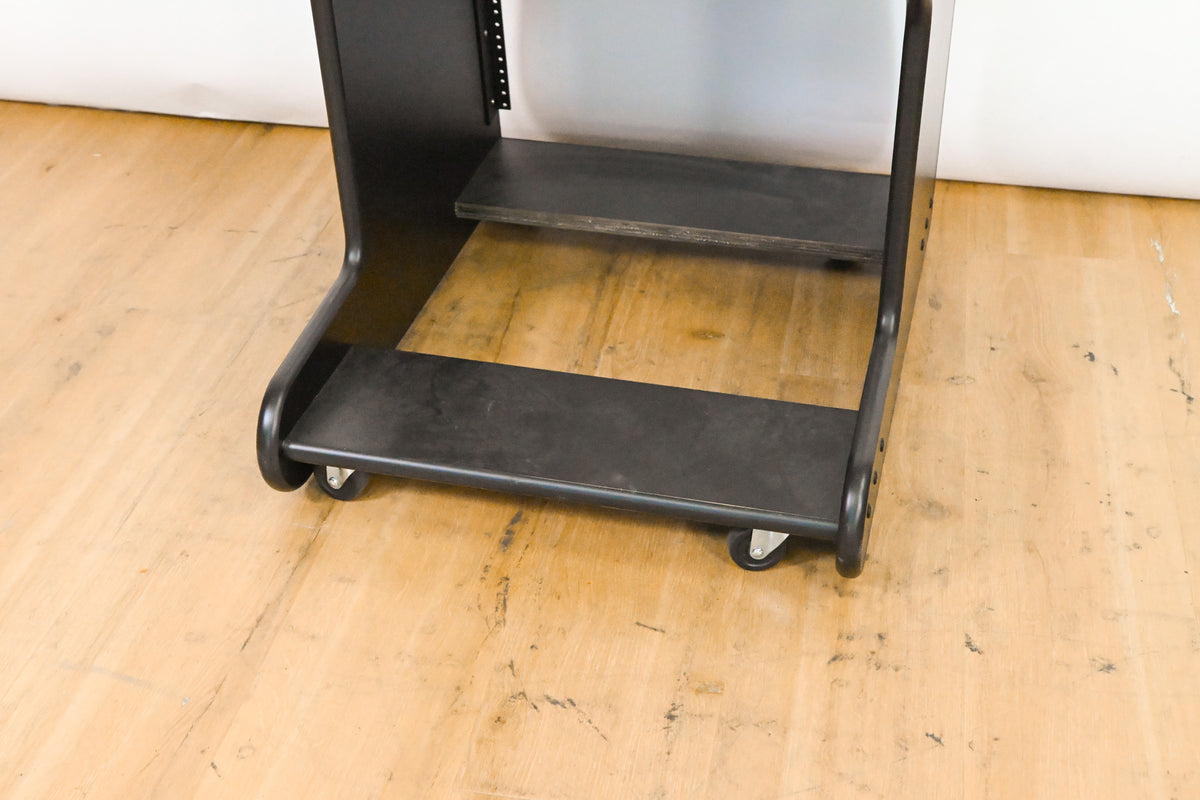 RAB Audio ProRak M20 12U Upper + 8U Lower Rolling Side Car Rack