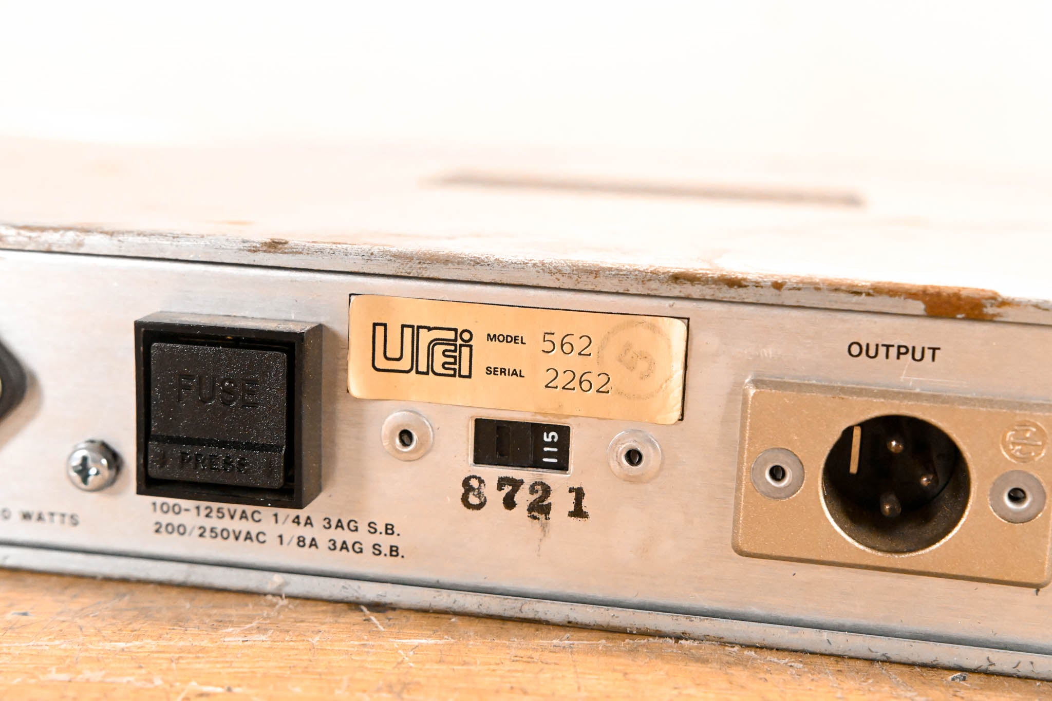 UREI Model 562 Feedback Supressor