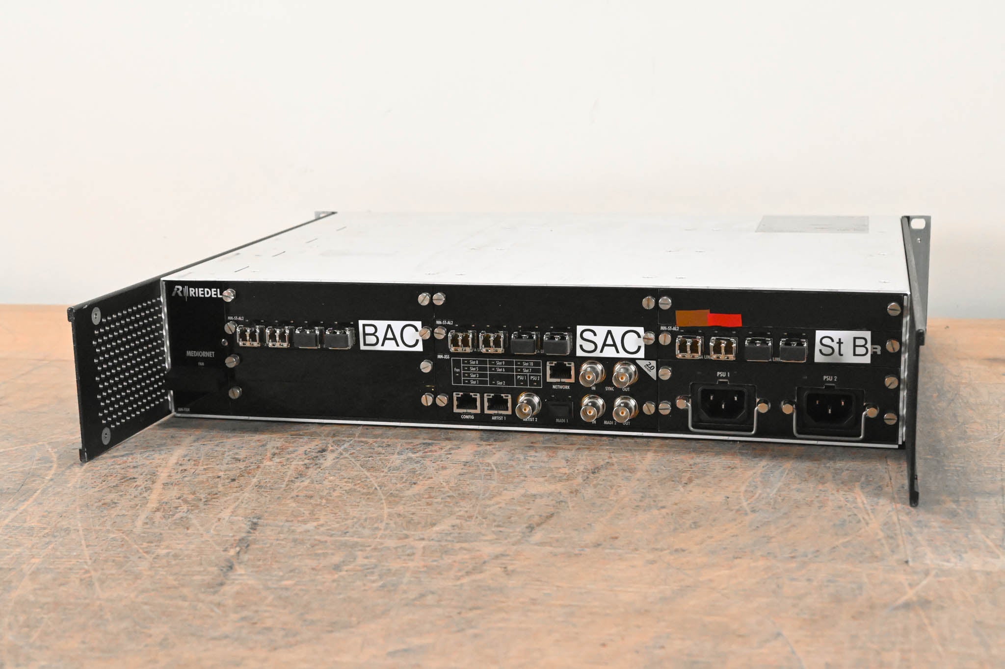 Riedel MediorNet MN-2RU Rackmount Modular Mainframe
