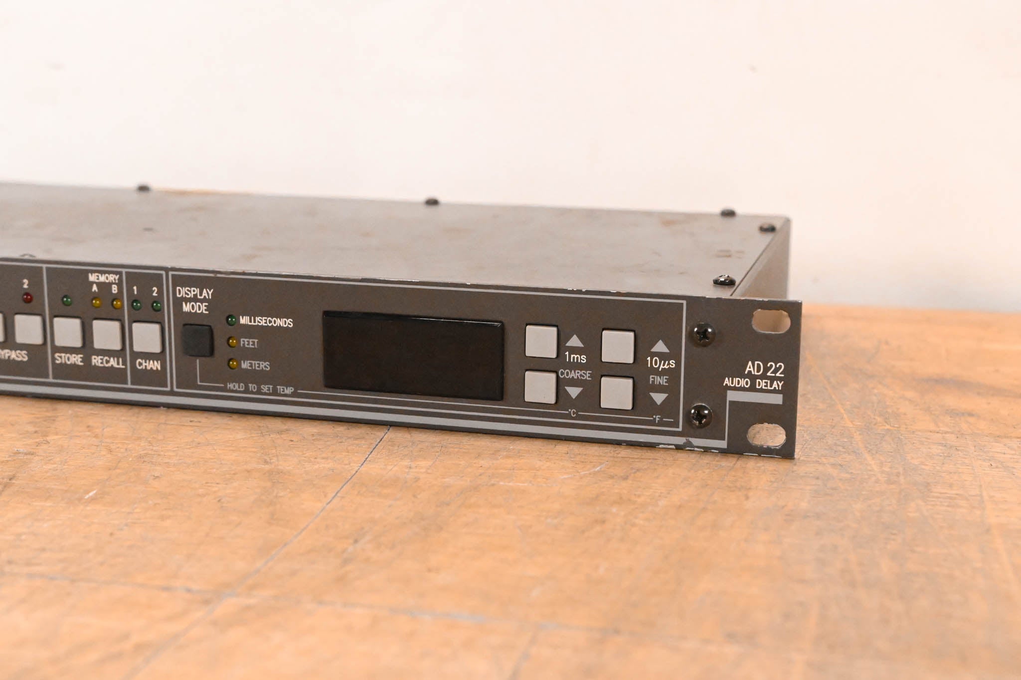 Rane AD 22 2-Channel Audio Delay Unit (NO POWER SUPPLY)