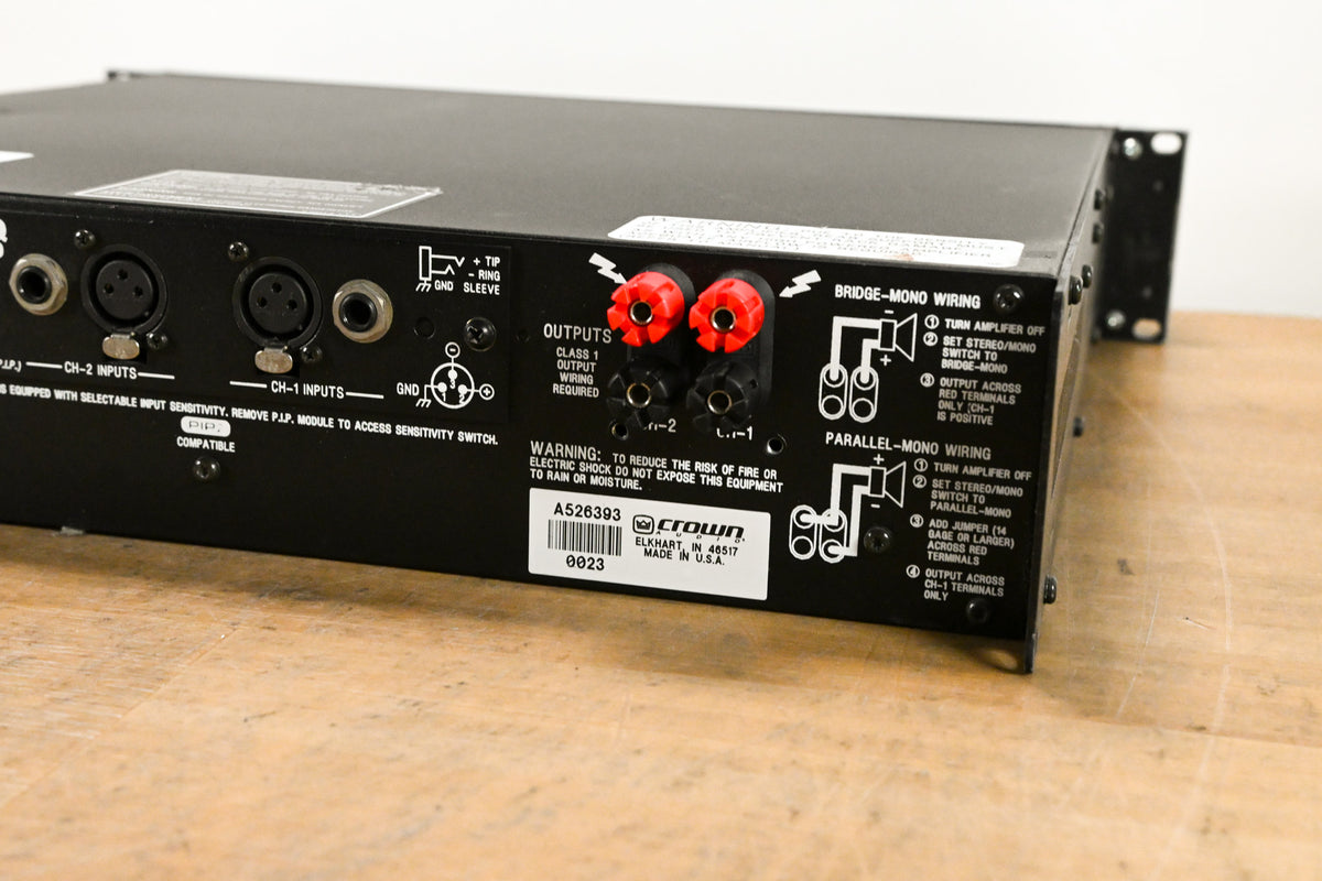 Crown Macro-Tech 2402 2-Channel Power Amplifier