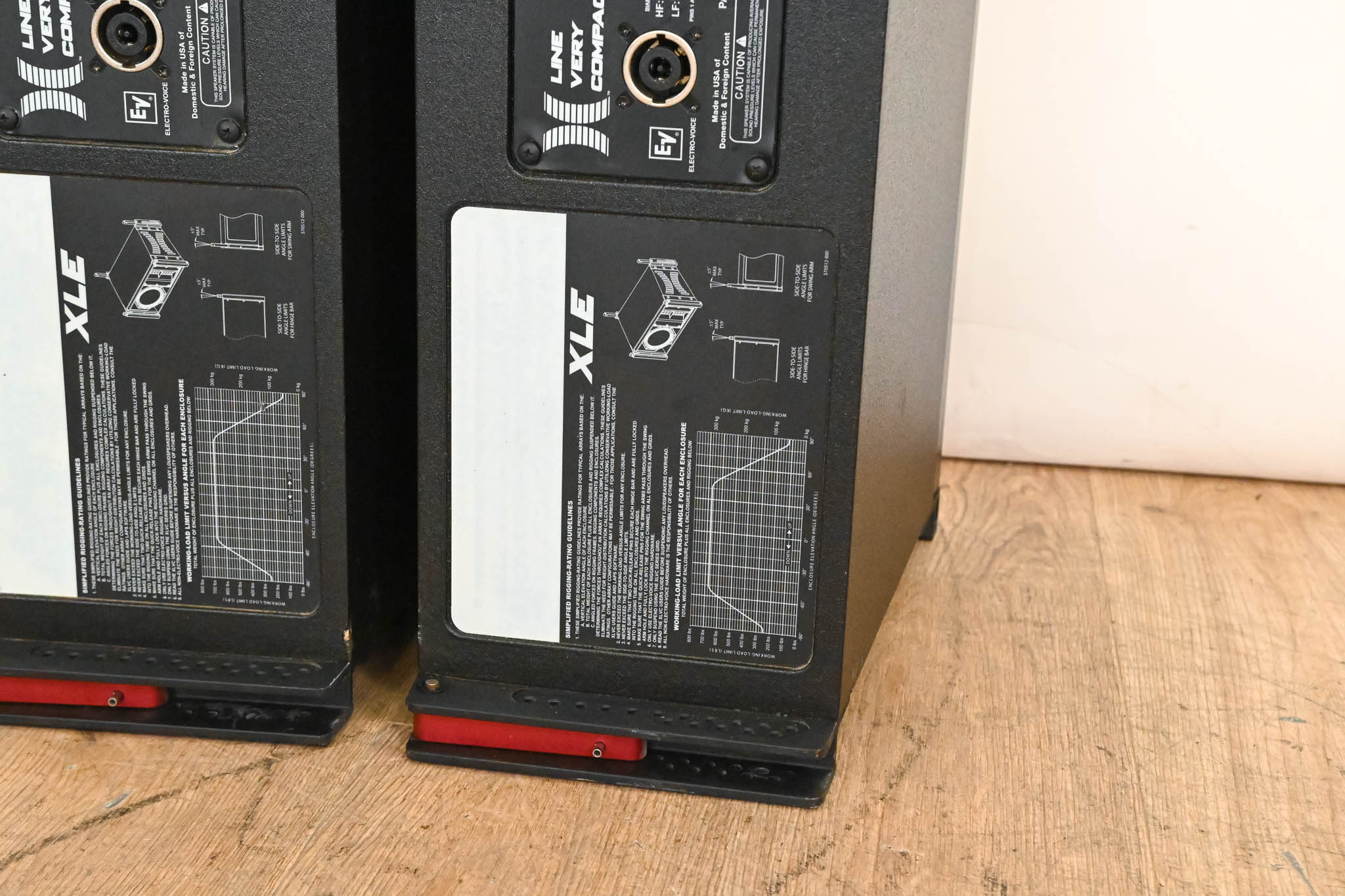 Electro-Voice (EV) XLE181 8" 2-Way Passive Line Array Speaker (PAIR)