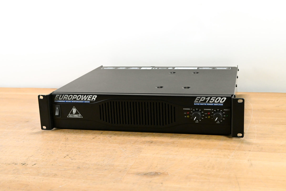 Behringer Europower EP1500 2-Channel Power Amplifier