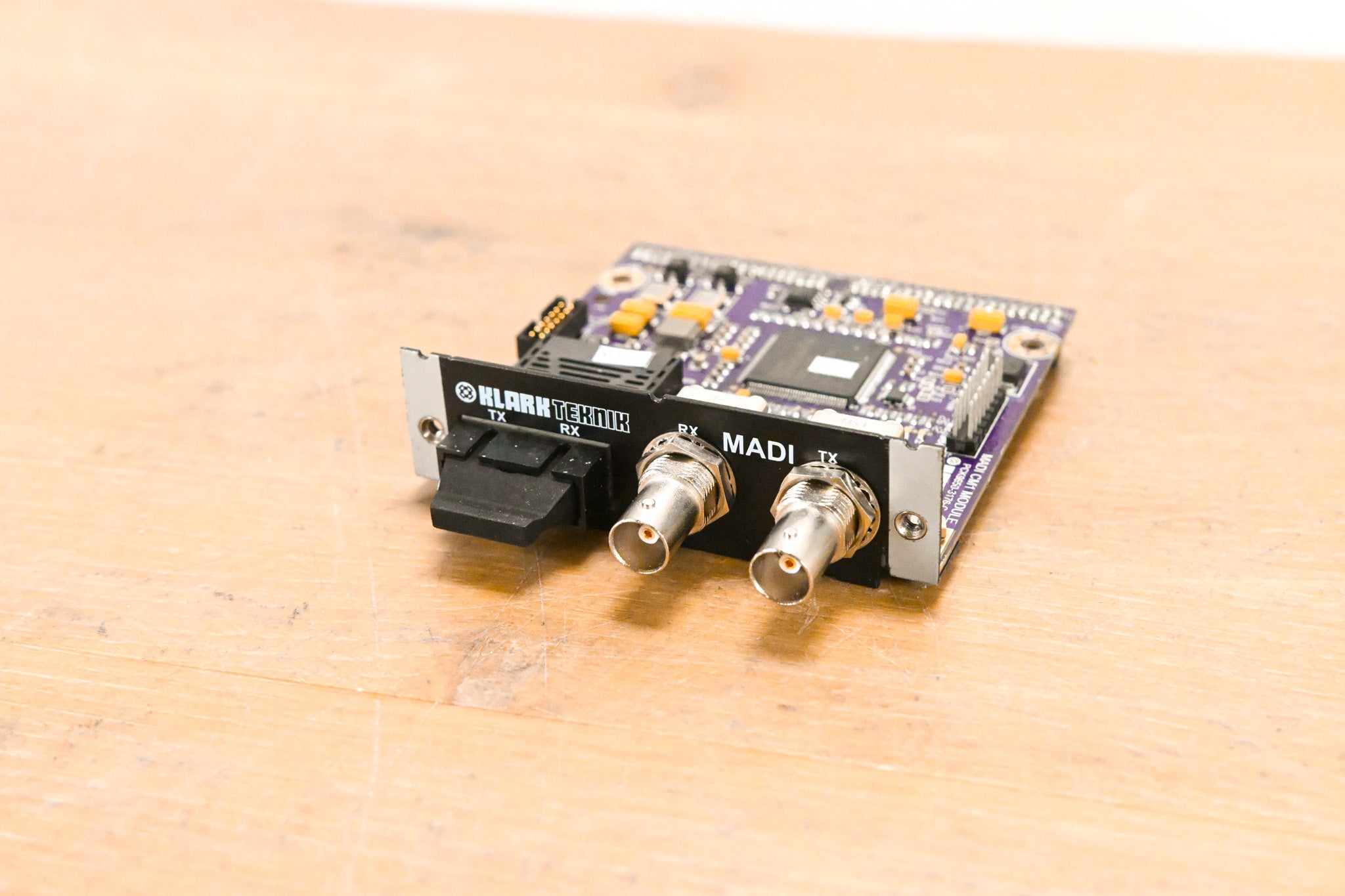Klark Teknik KT-MADI Network Module with up to 64 Bidirectional Channels