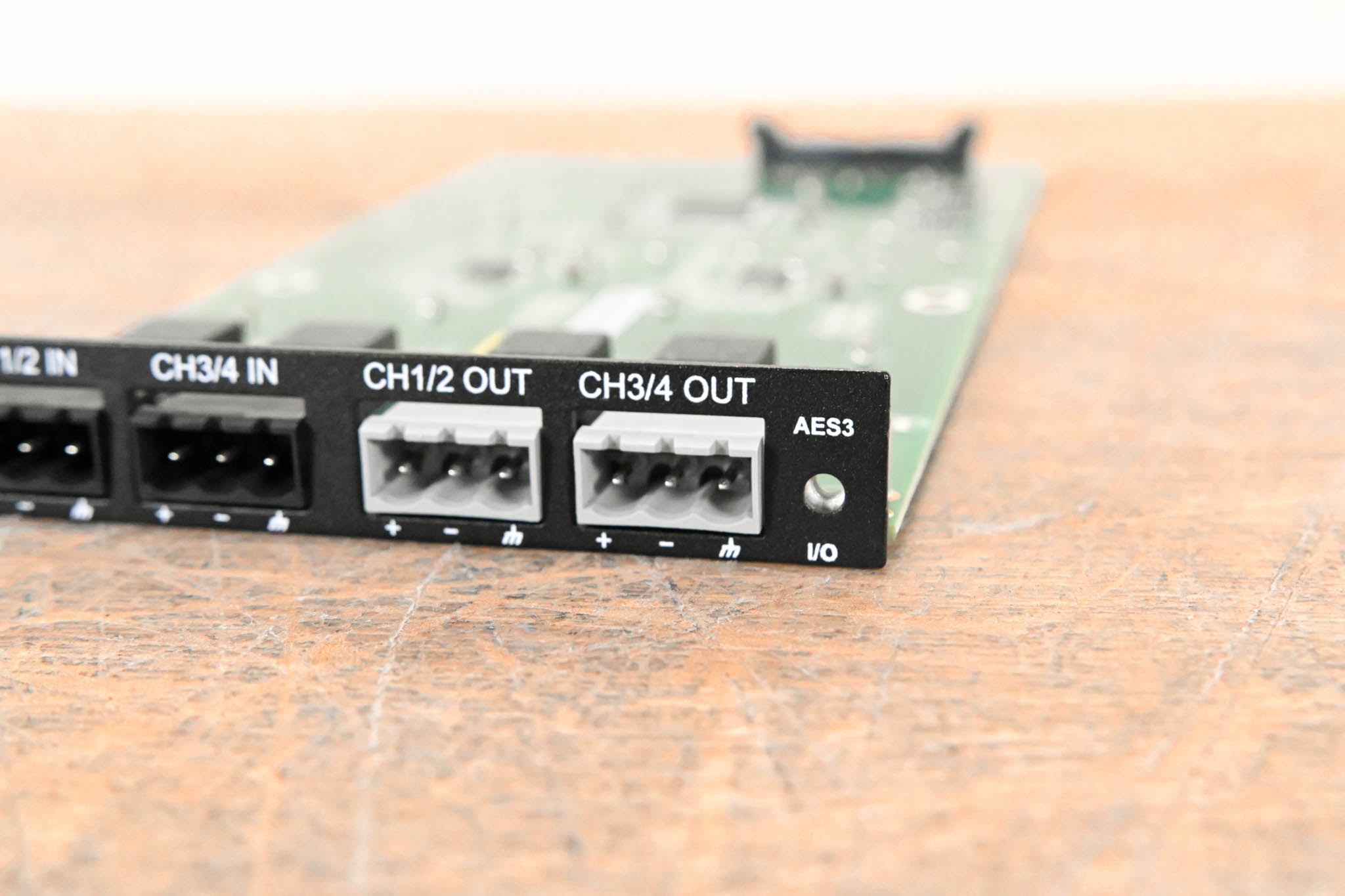 QSC CAES4 Q-SYS AES-3 Digital Input/Output Card