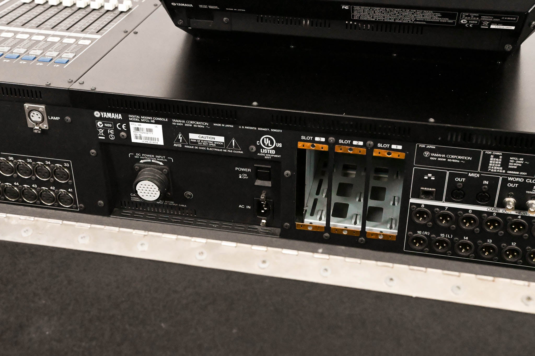 Yamaha M7CL-48 48-Channel Digital Audio Mixing Console with Road Case