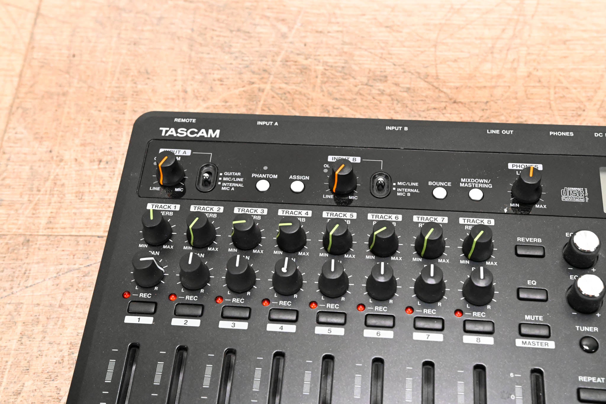 TASCAM DP-03 8-Track Digital Portastudio (NO POWER SUPPLY)