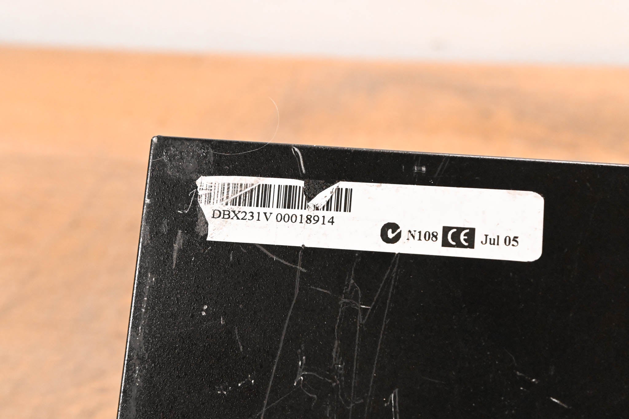 dbx 231 Dual-Channel 31-Band Graphic Equalizer