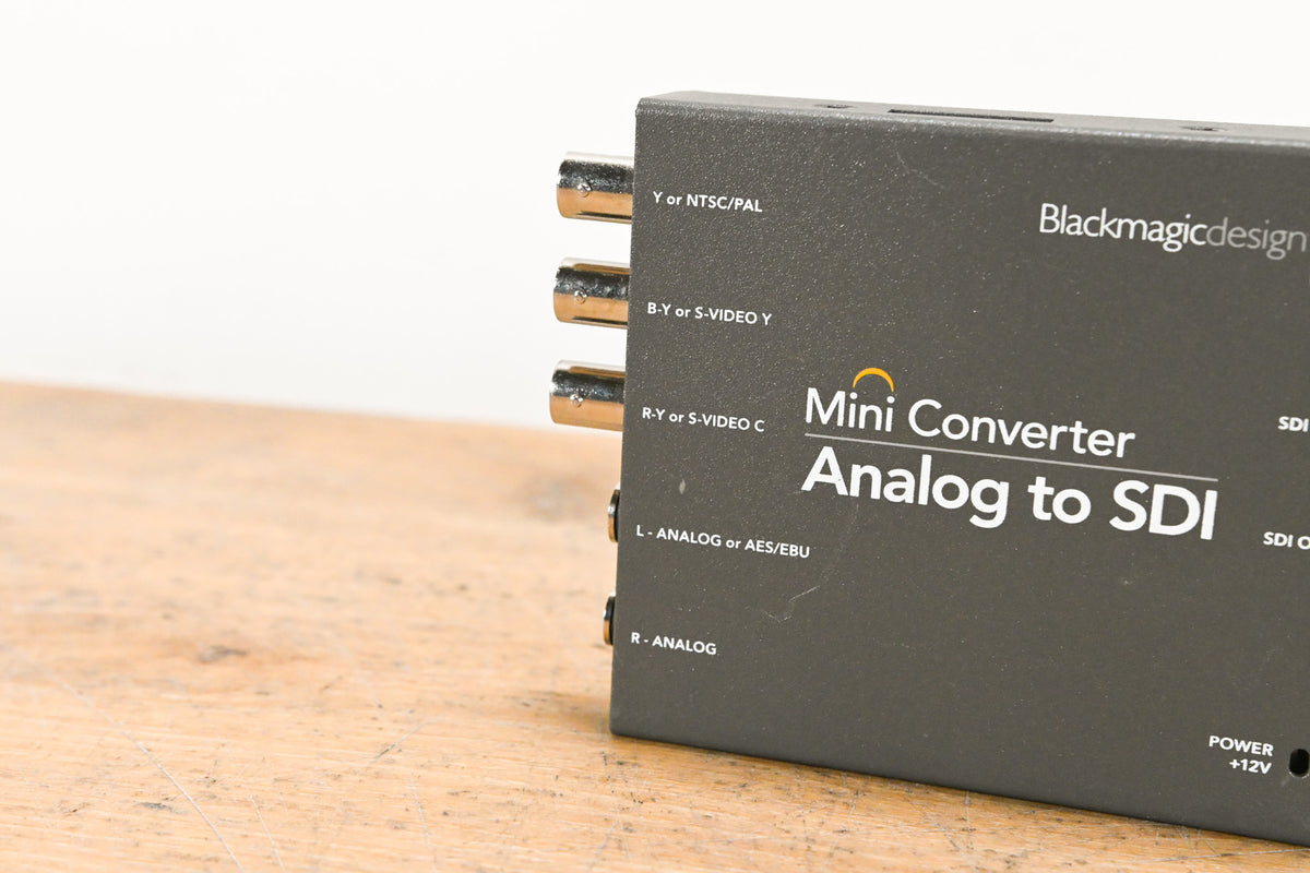 Blackmagic Design Mini Converter Analog to SDI (NO POWER SUPPLY)